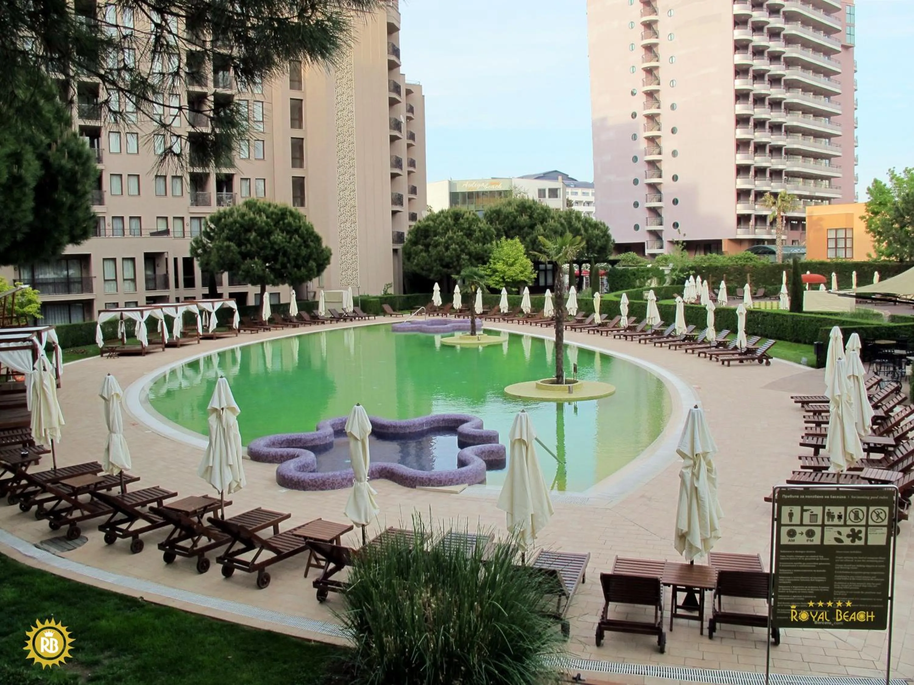 Beach, Pool View in Barcelo Royal Beach Hotel