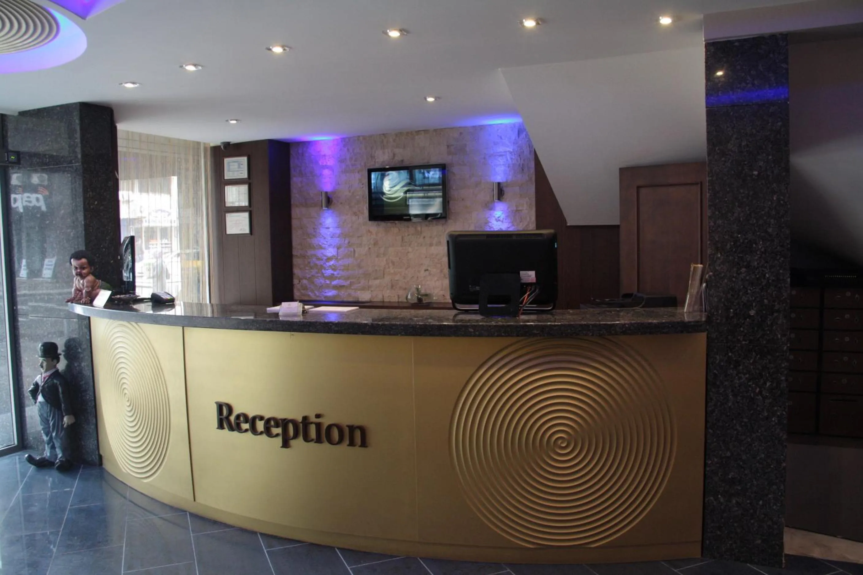 Lobby or reception in Susuzlu Seckin Hotel