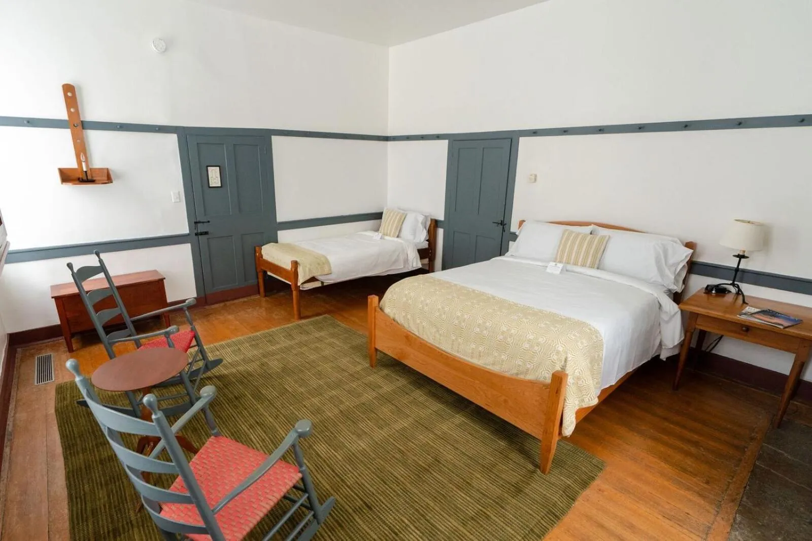 Bed in Shaker Village of Pleasant Hill