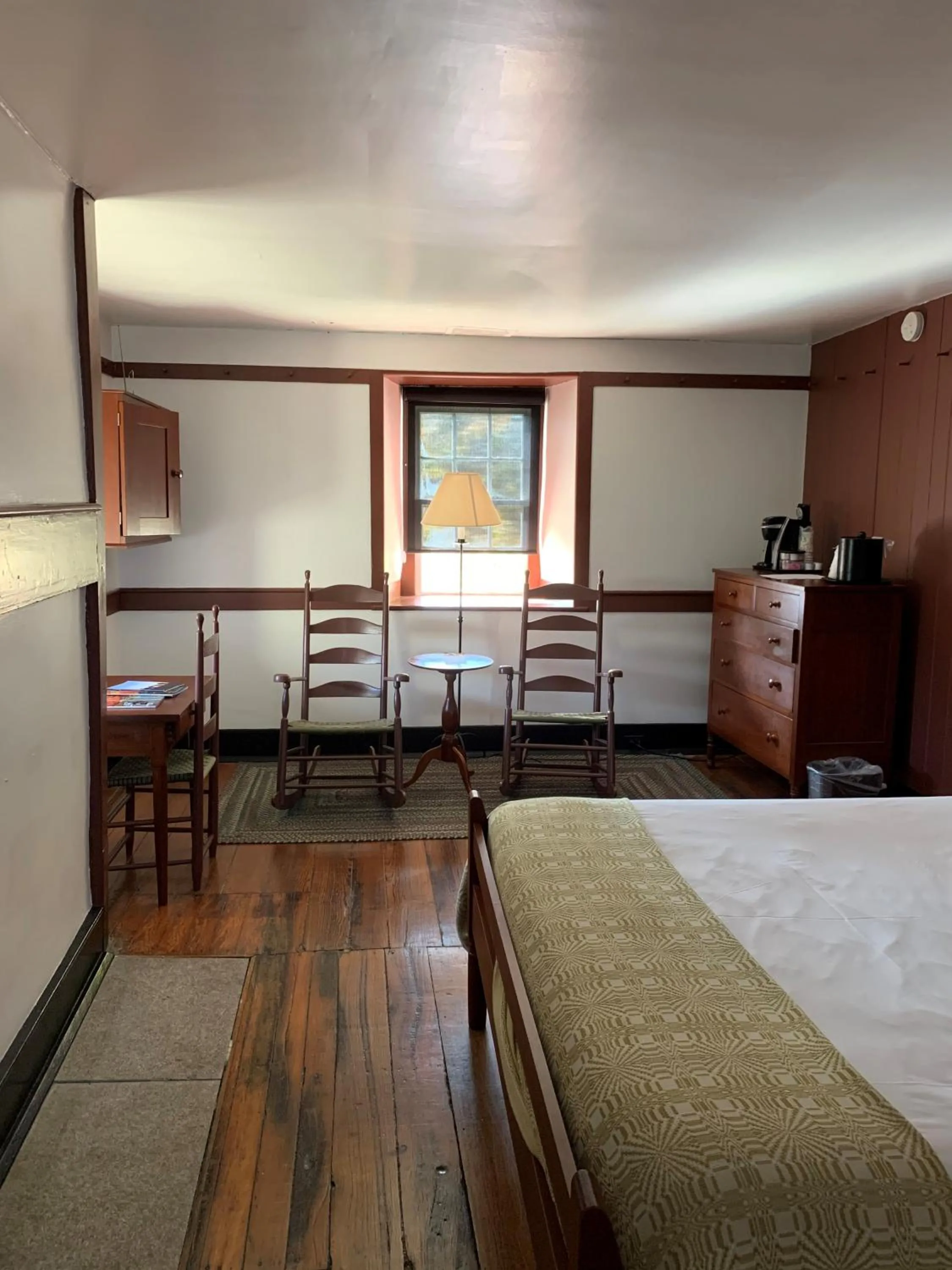 Bed in Shaker Village of Pleasant Hill