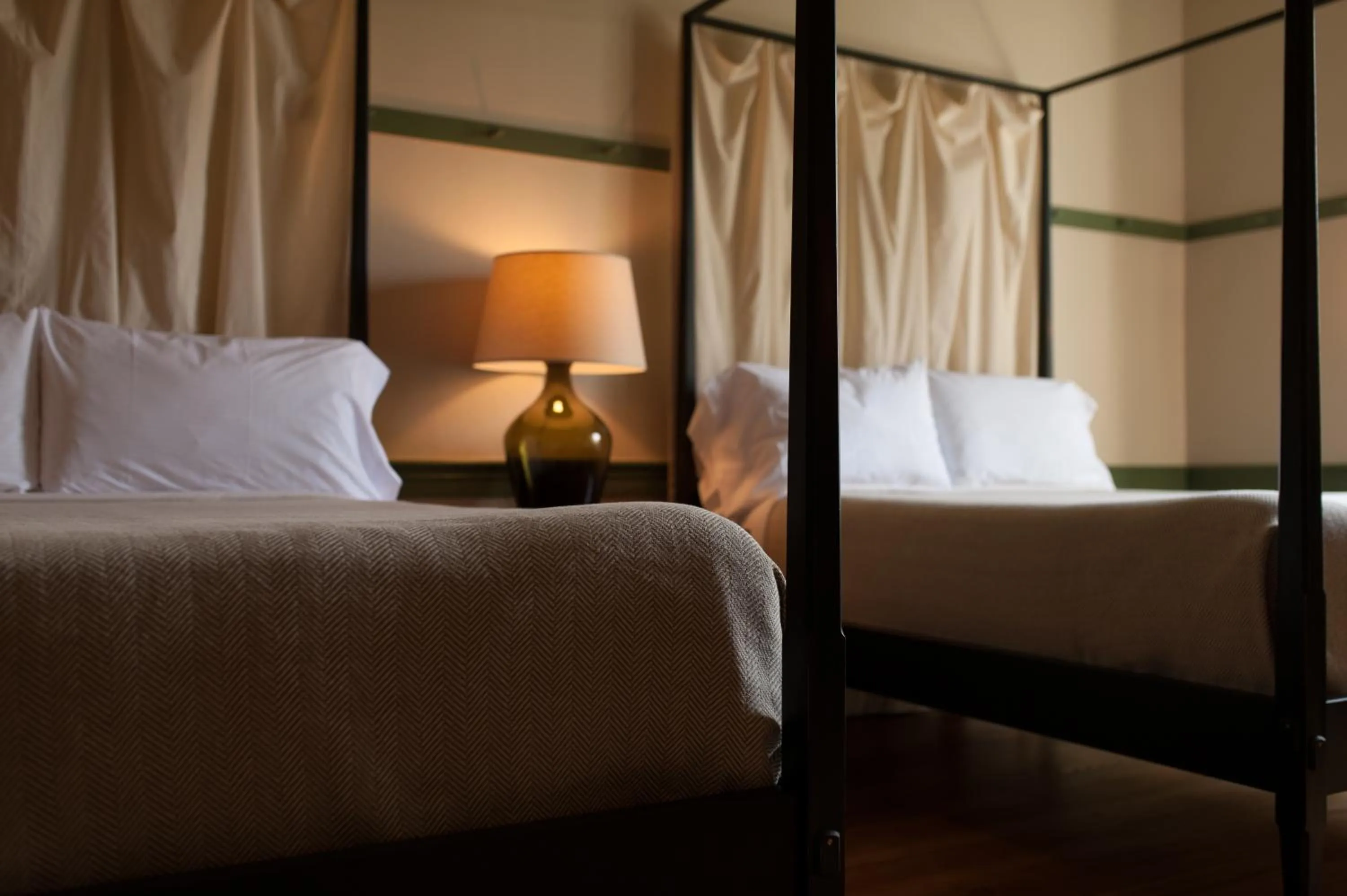 Bed in Shaker Village of Pleasant Hill