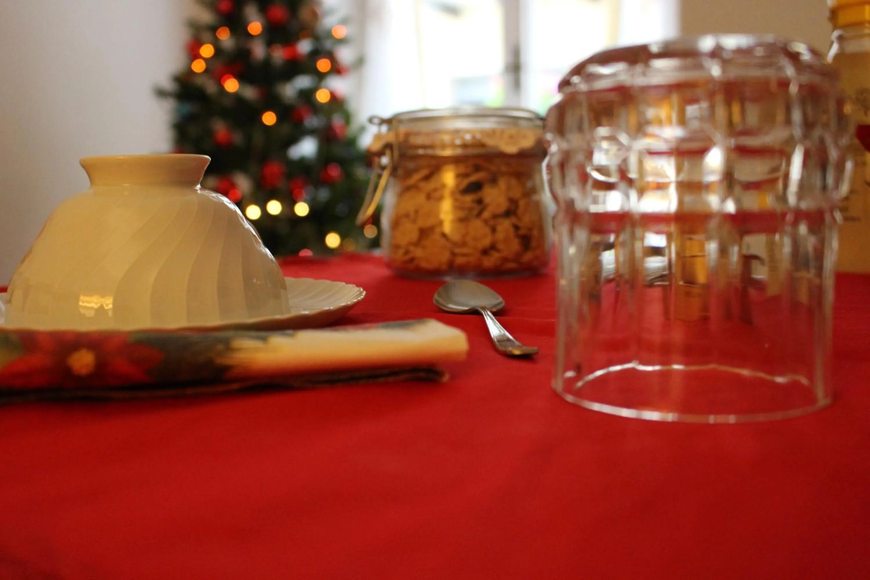 Communal lounge/ TV room in B&B 'A Puteca