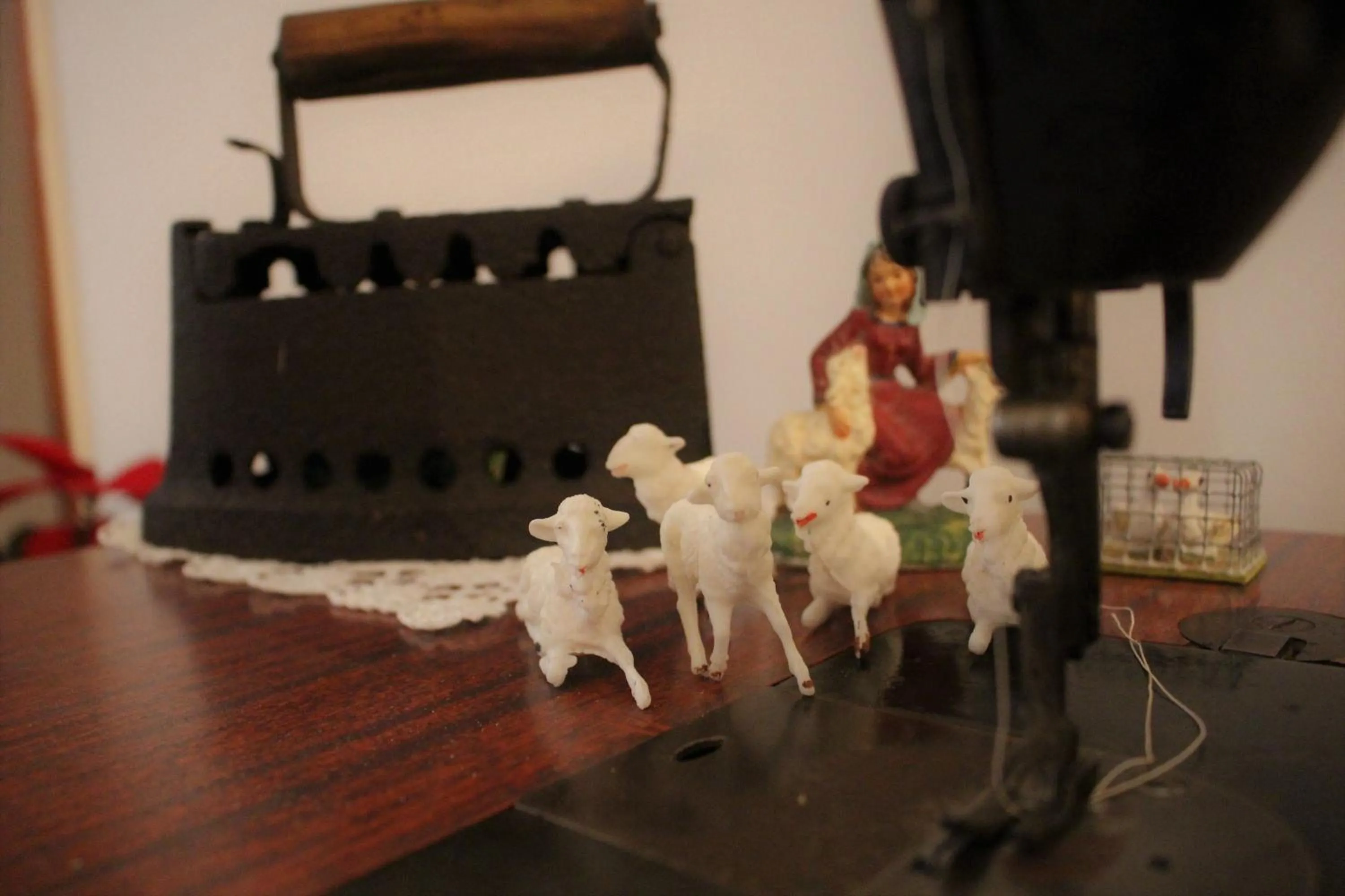 Communal lounge/ TV room in B&B 'A Puteca