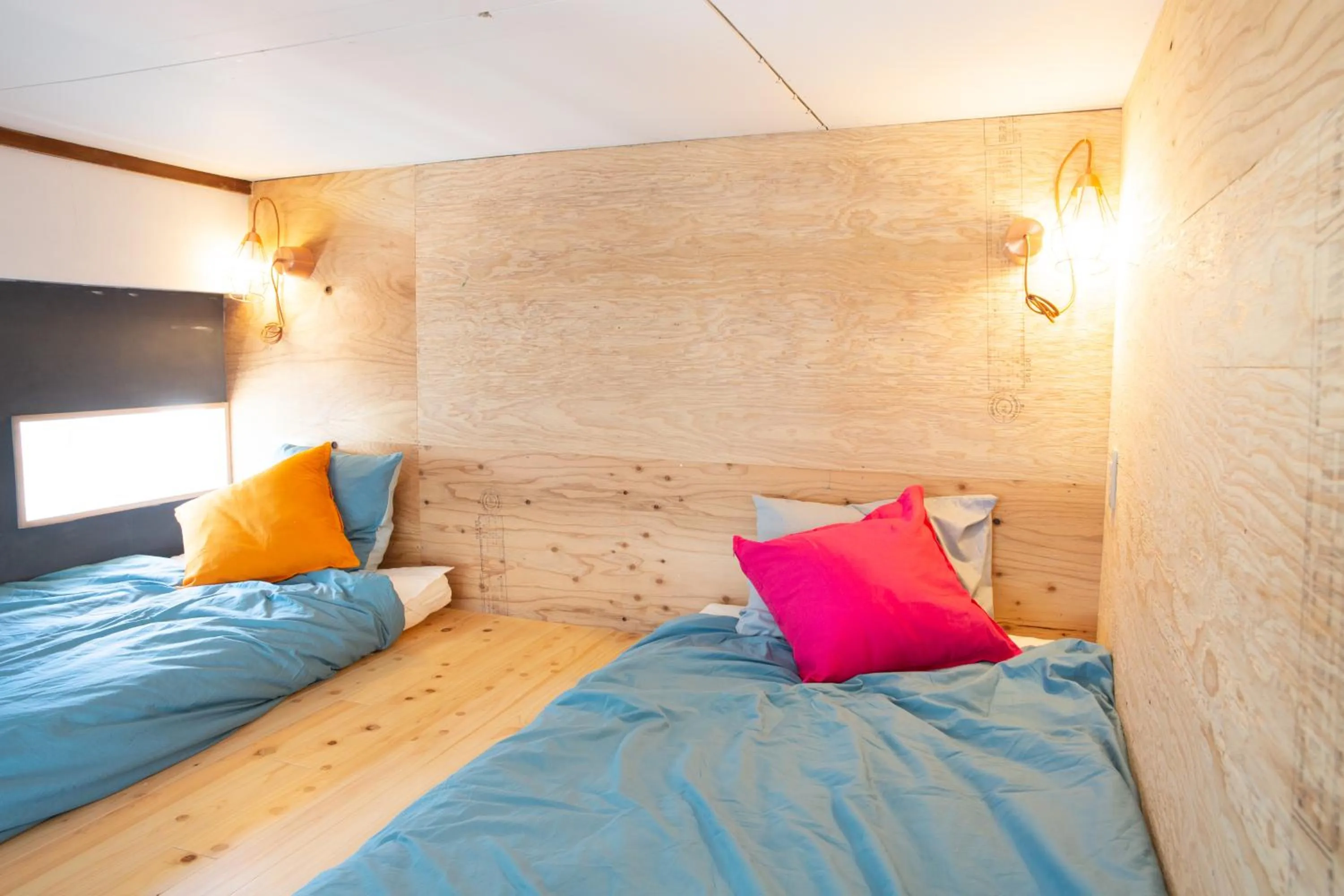 Bed in MEEDAFU'S YUI HOSTEL and COFFEE