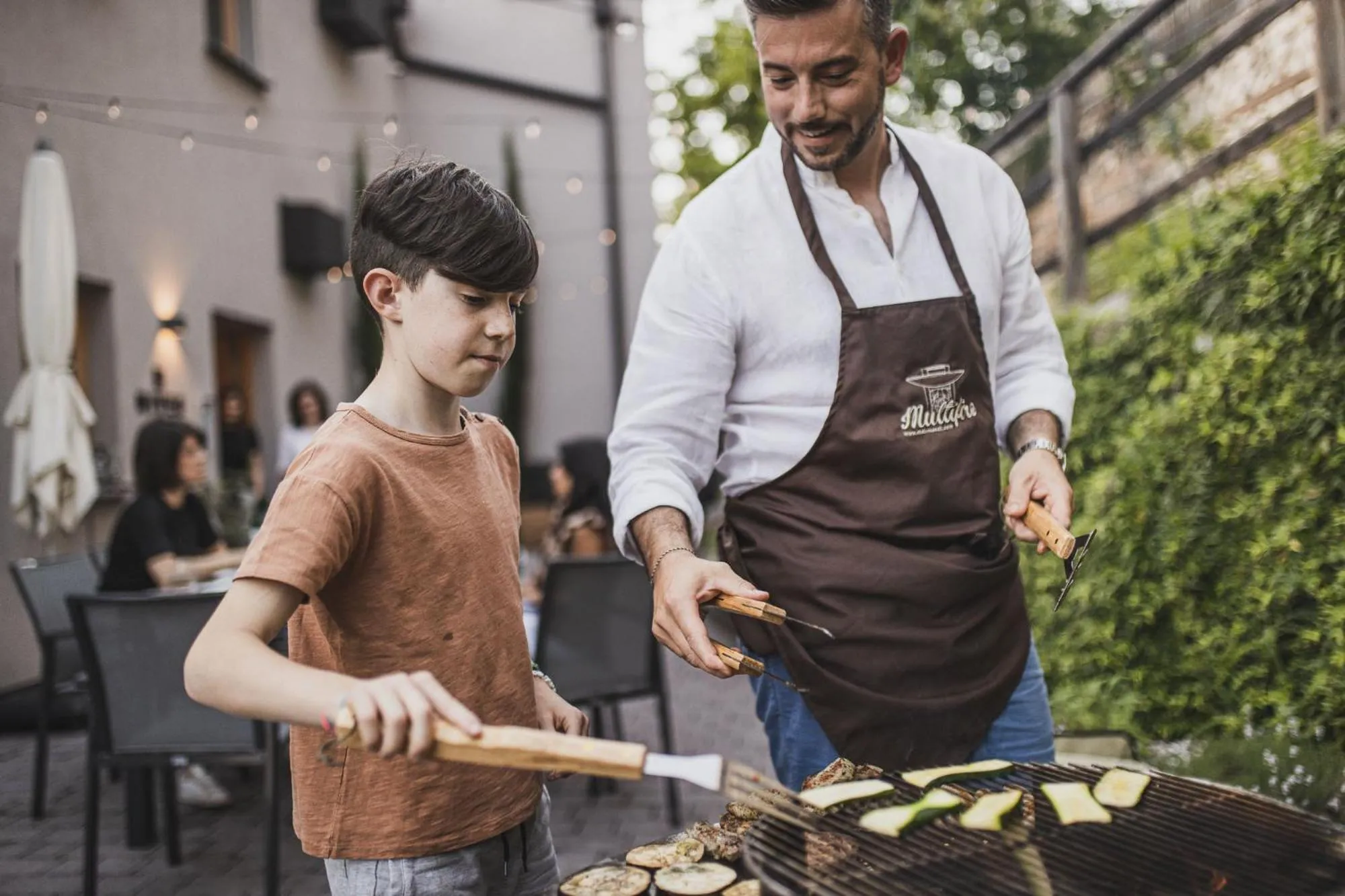 BBQ facilities in Residence Nives