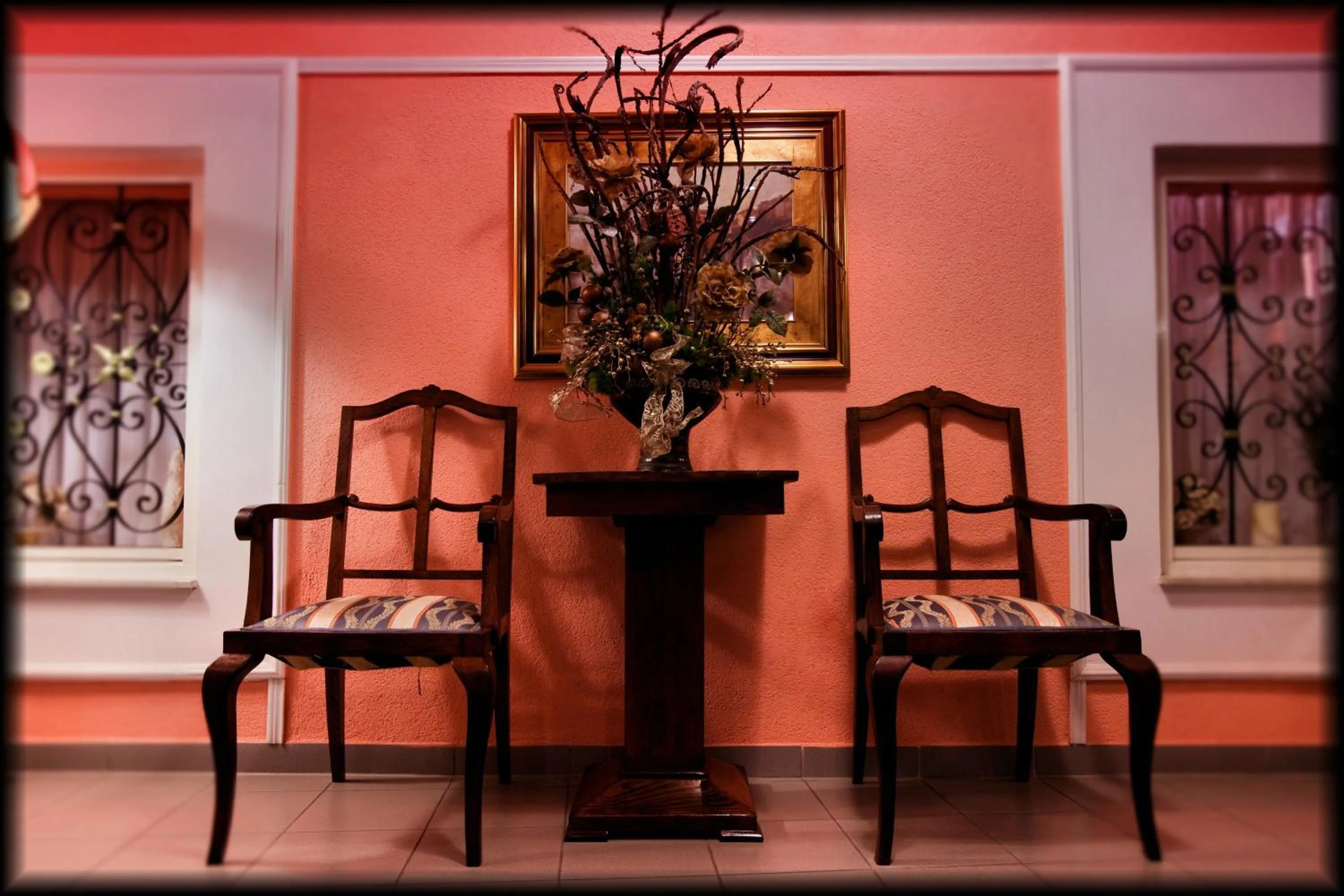 Decorative detail in Hotel Vila Tina