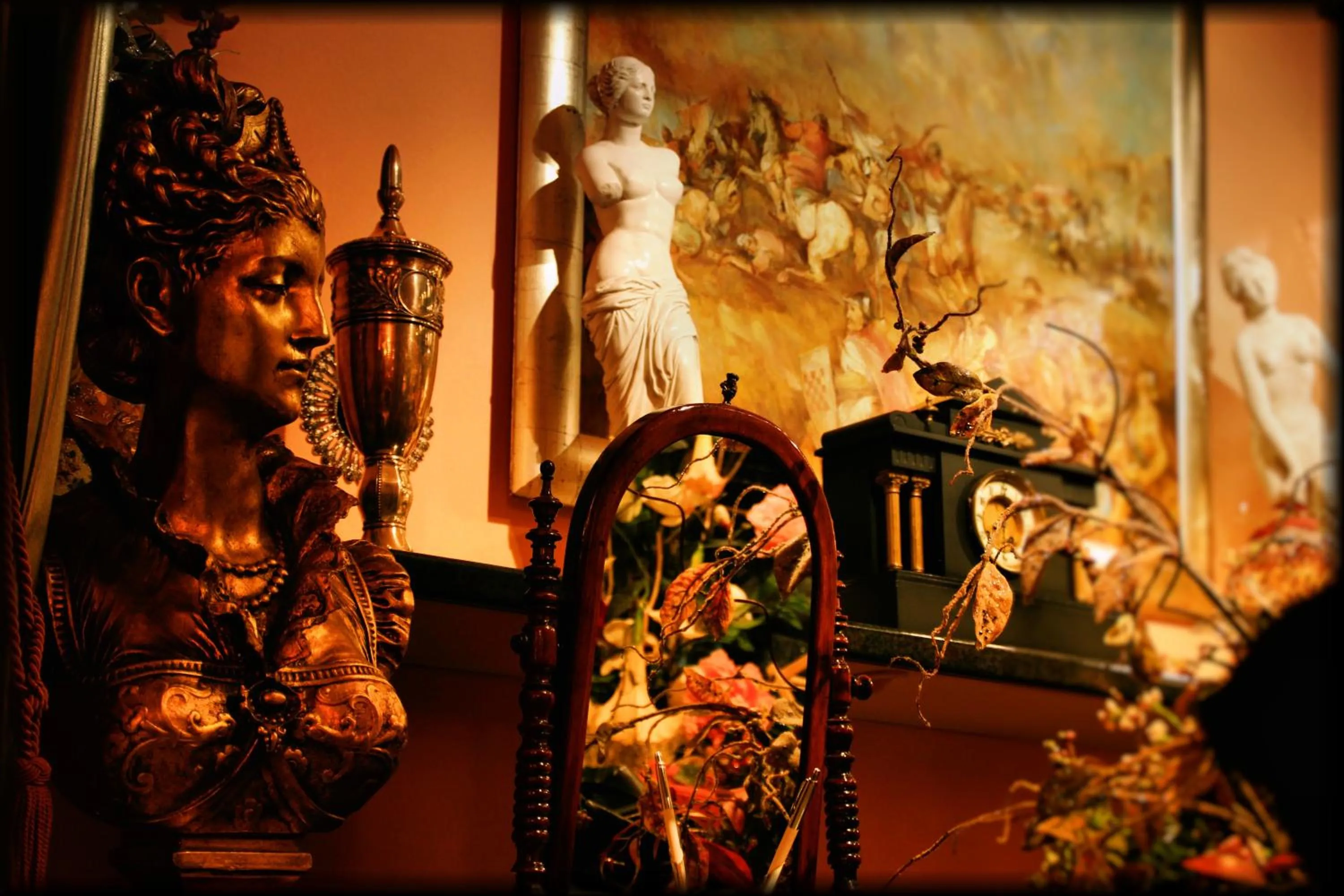 Decorative detail in Hotel Vila Tina