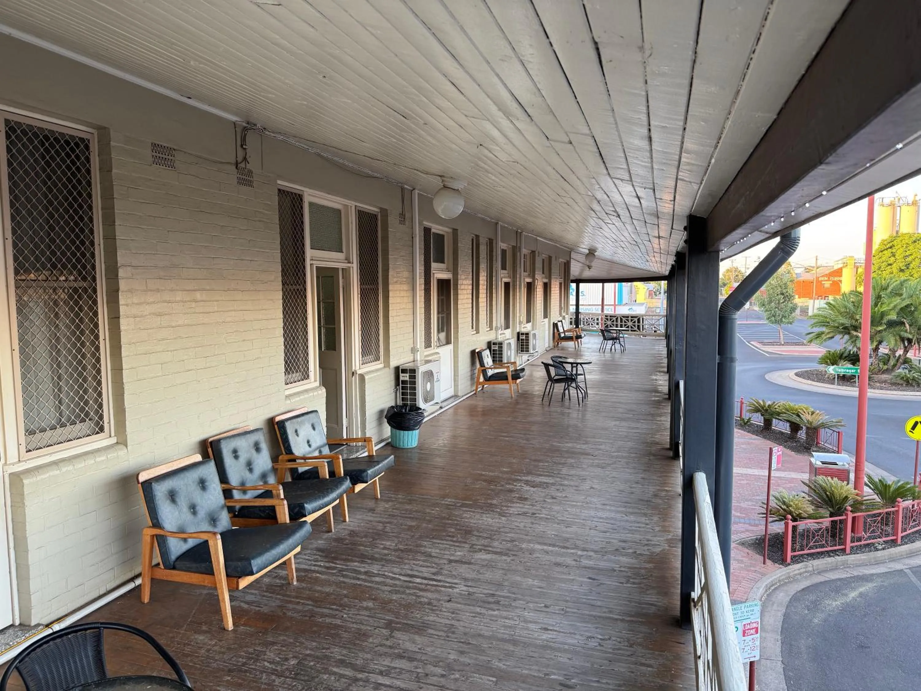 Balcony/Terrace in Castlereagh Hotel