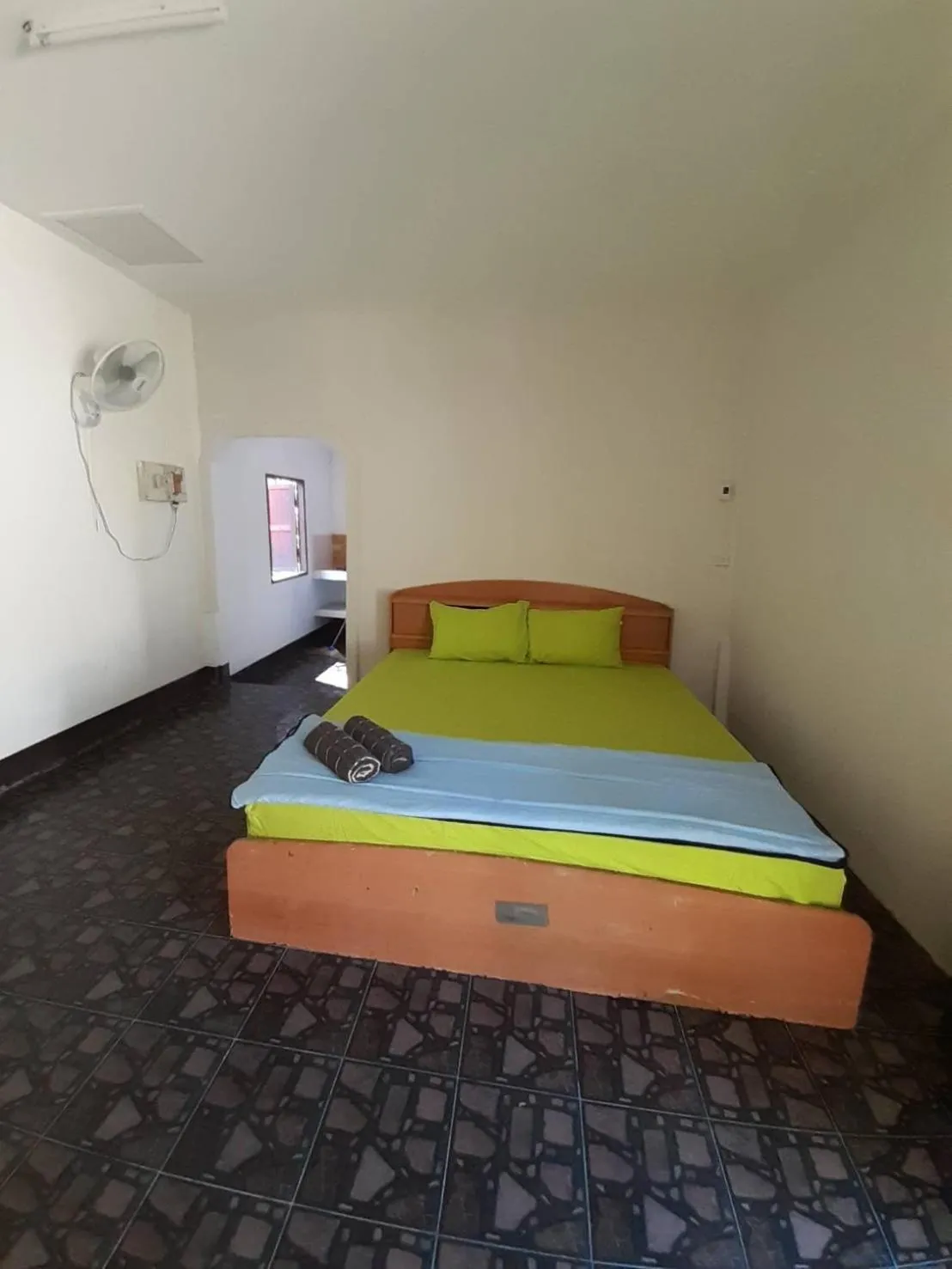 Bedroom, Bed in Som PalmGarden