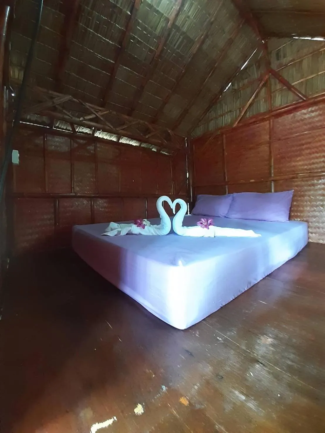 Bedroom, Bed in Som PalmGarden