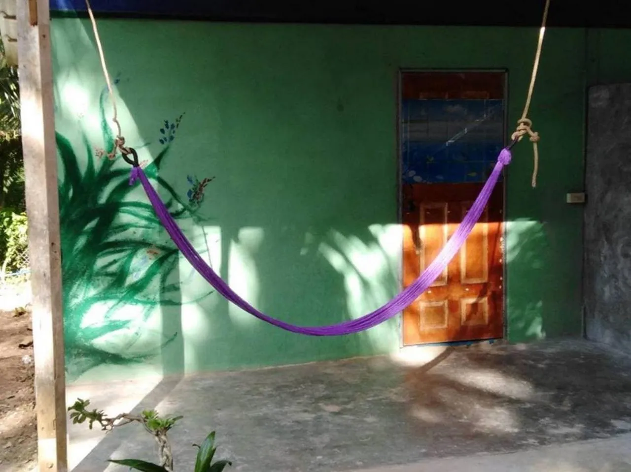 Facade/entrance in Som PalmGarden