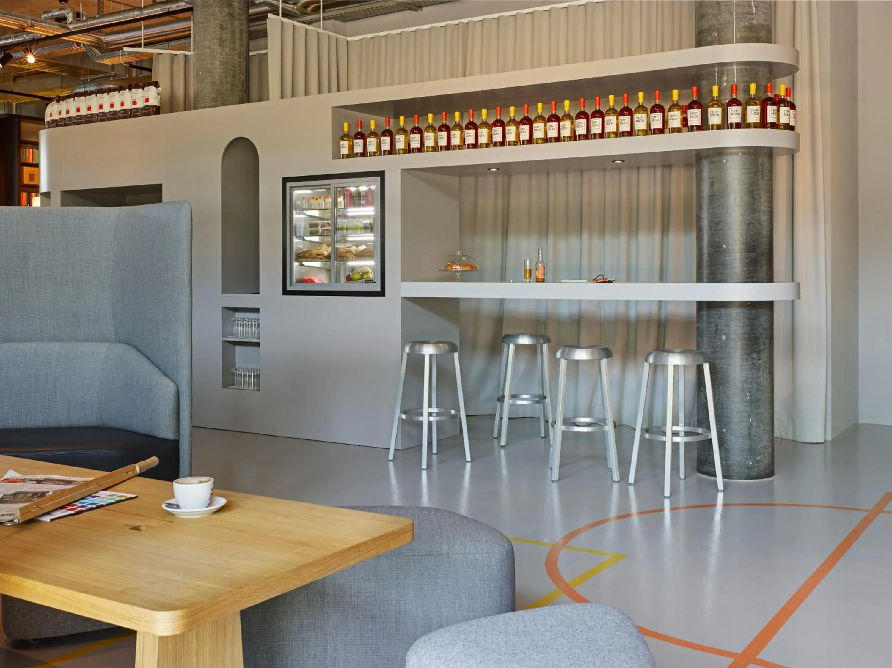 Lobby or reception in 25hours Hotel Zürich West Lobby or reception in 25hours Hotel Zürich West