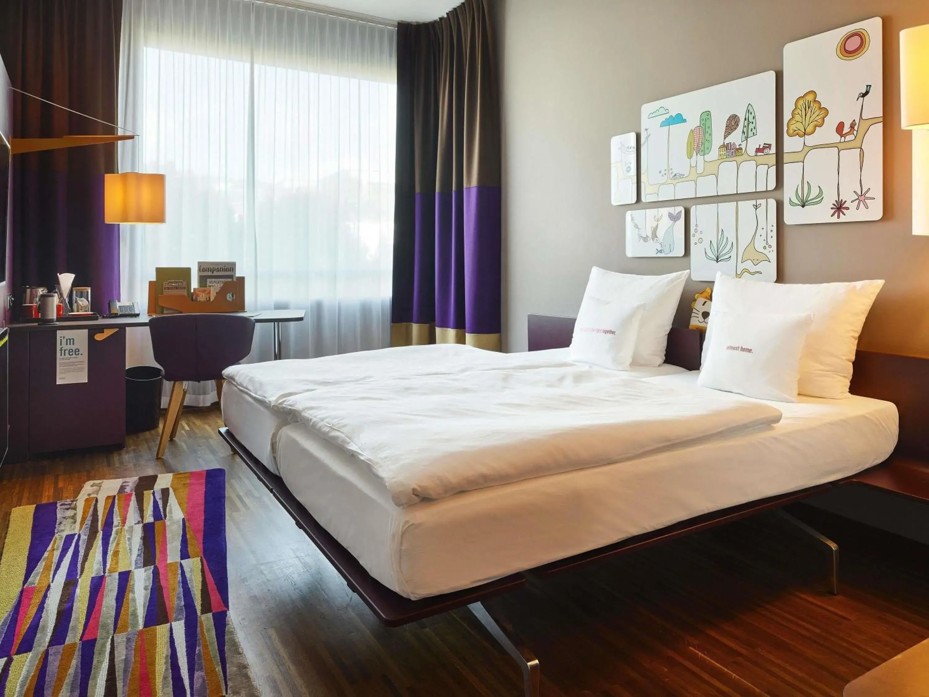 Bedroom, Bed in 25hours Hotel Zürich West Bedroom, Bed in 25hours Hotel Zürich West