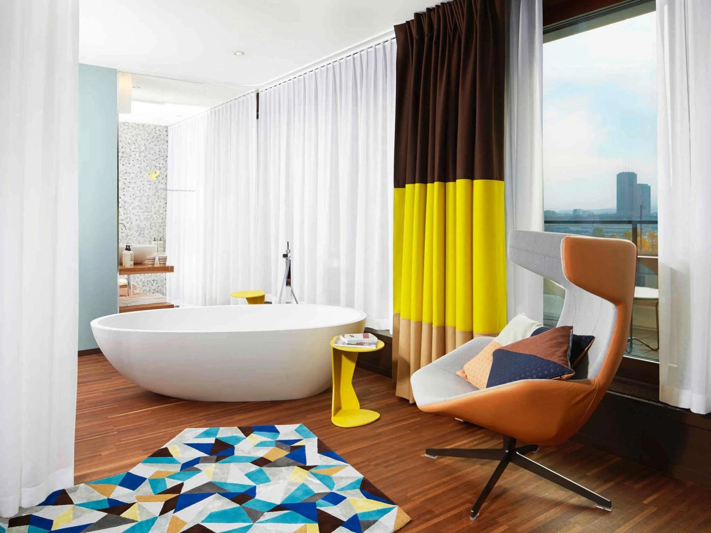 Bedroom, Bed in 25hours Hotel Zürich West