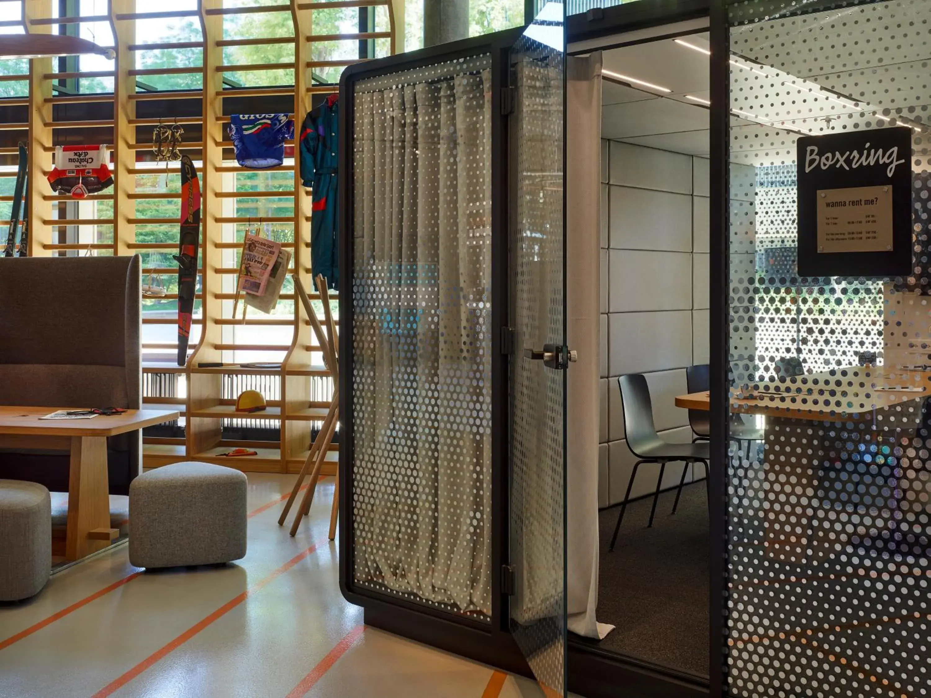 Lobby or reception in 25hours Hotel Zürich West Lobby or reception in 25hours Hotel Zürich West