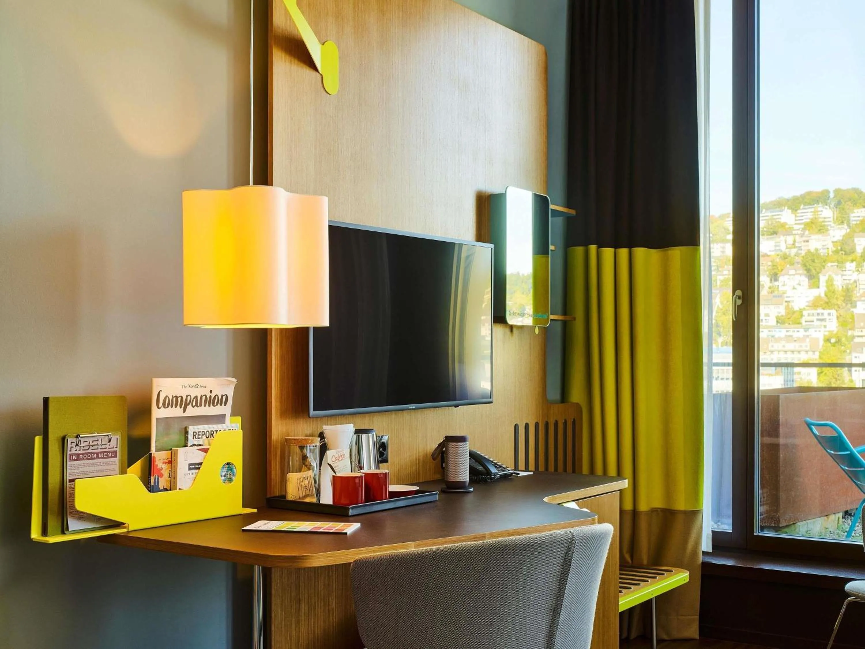 Bedroom in 25hours Hotel Zürich West