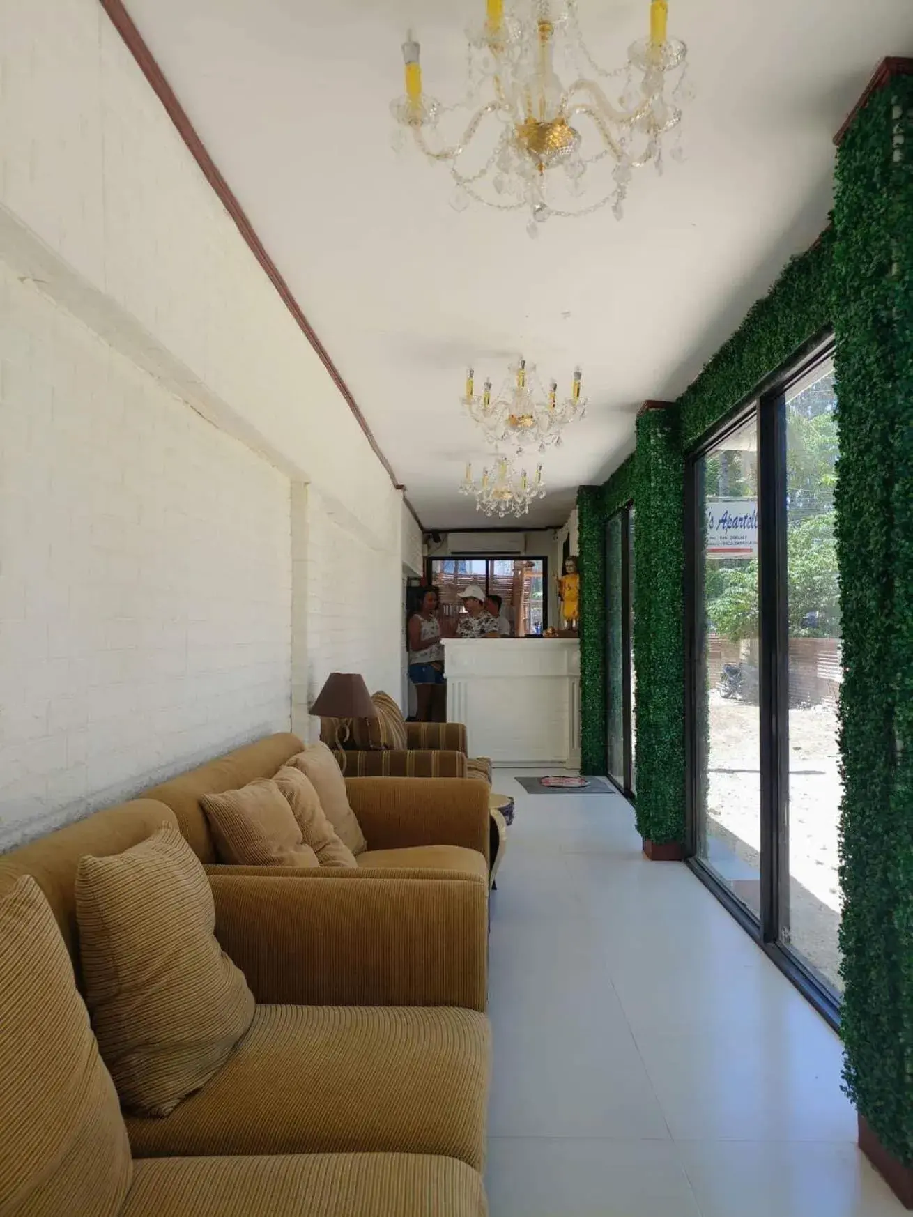 Lobby or reception in Wendy's Apartelle Lobby or reception in Wendy's Apartelle