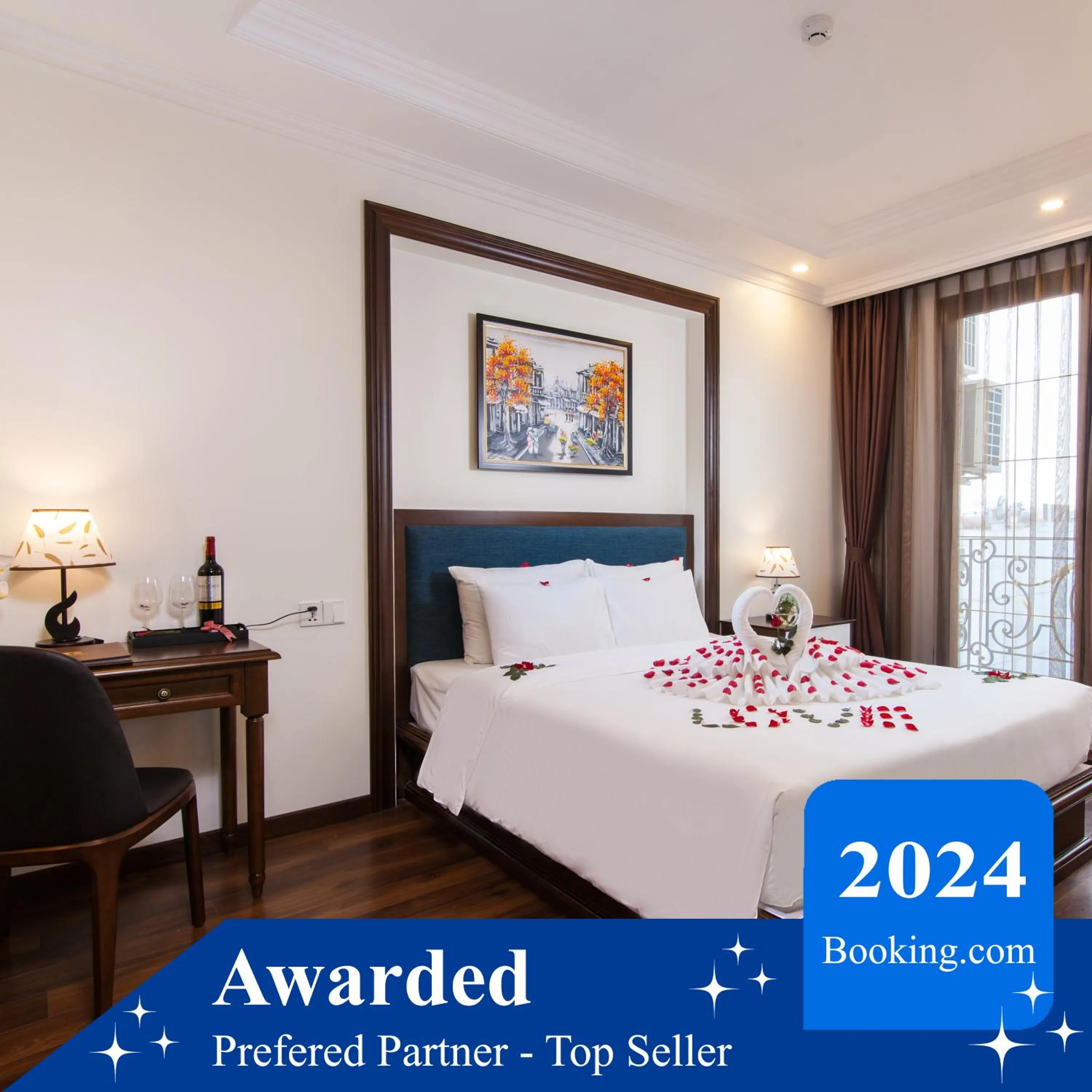 Bedroom, Bed in Hanoi Central Hotel & Residences