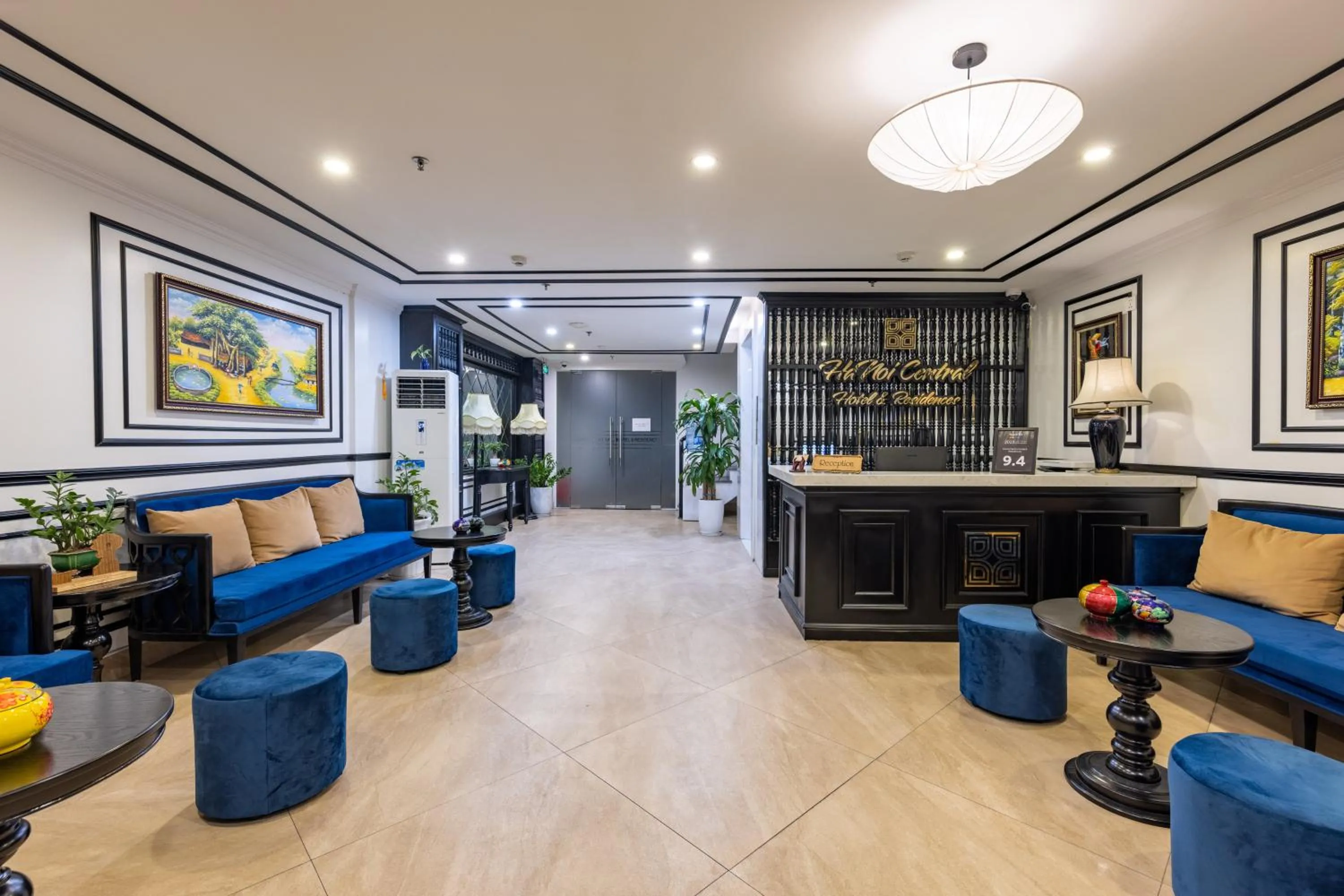 Lobby or reception in Hanoi Central Hotel & Residences