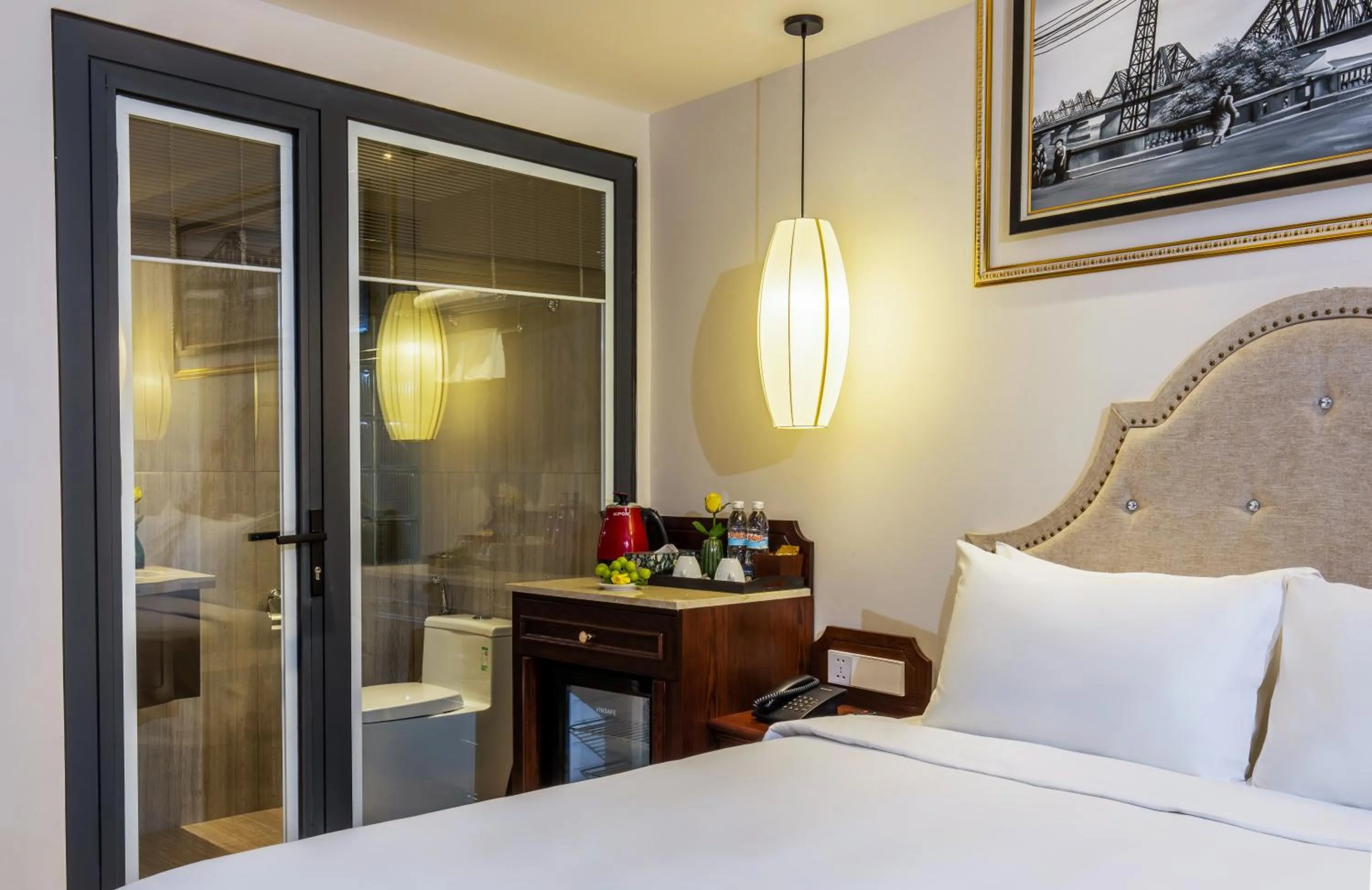 Bed in Hanoi Central Hotel & Residences