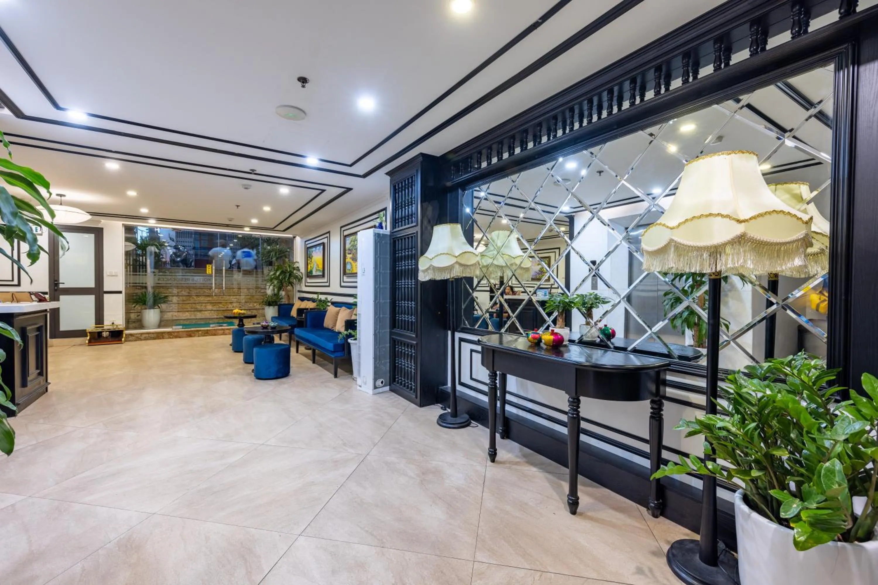 Seating area in Hanoi Central Hotel & Residences