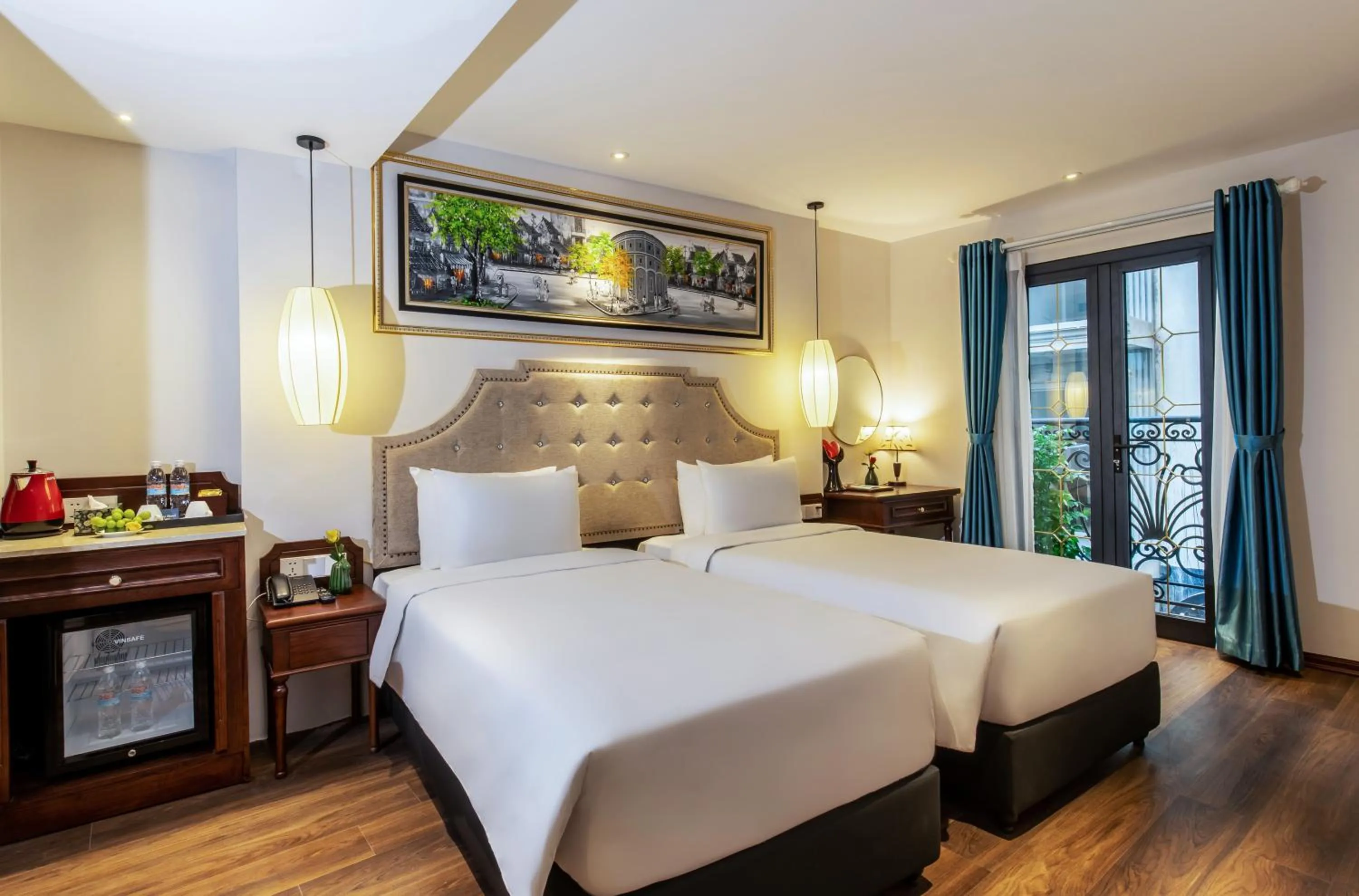 Bed in Hanoi Central Hotel & Residences