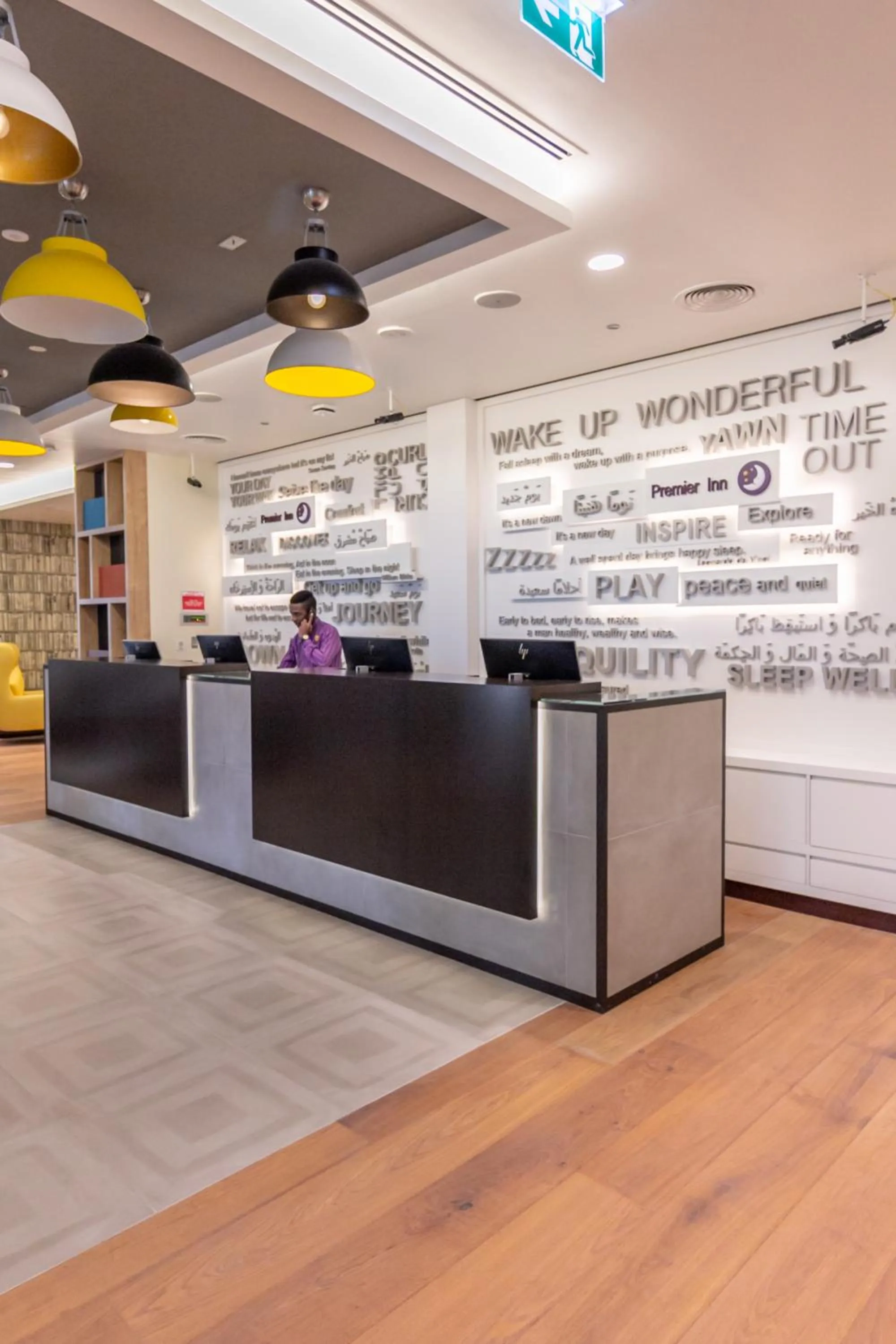 Staff in Premier Inn Dubai Al Jaddaf