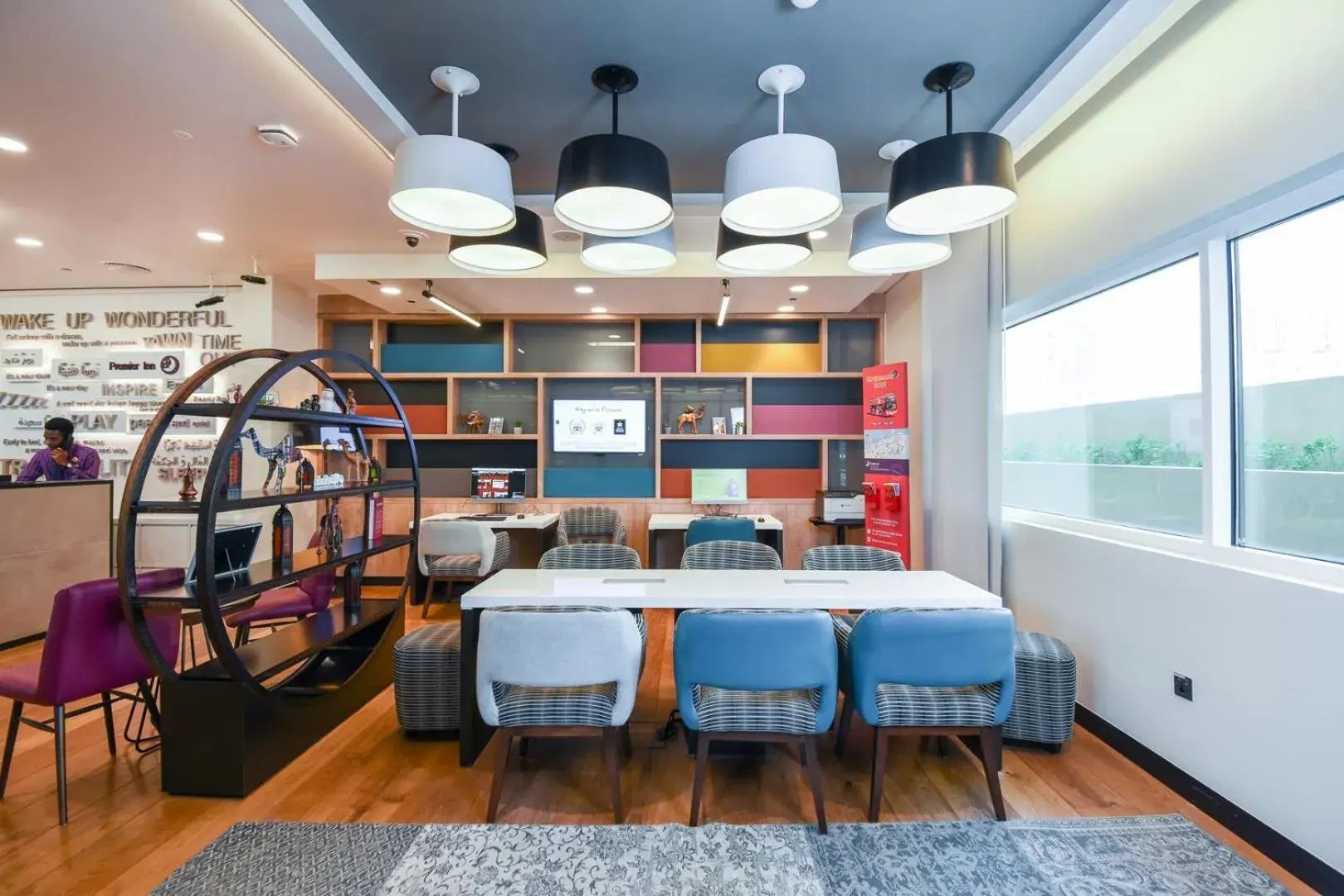 Lobby or reception in Premier Inn Dubai Al Jaddaf Lobby or reception in Premier Inn Dubai Al Jaddaf