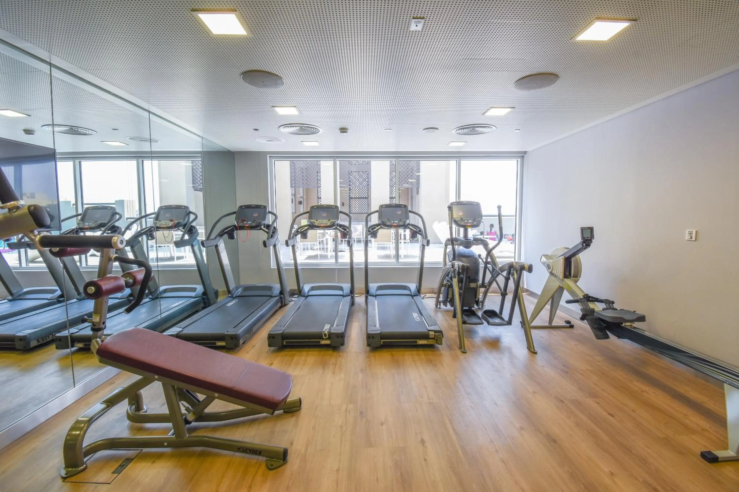 Fitness centre/facilities in Premier Inn Dubai Al Jaddaf