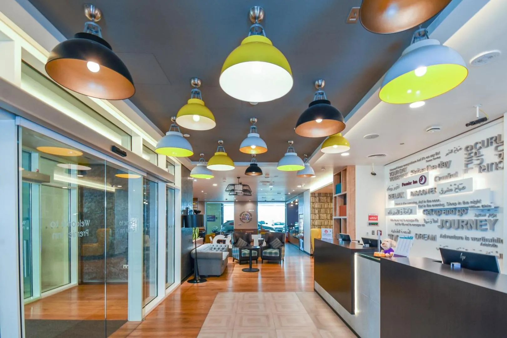 Lobby or reception in Premier Inn Dubai Al Jaddaf