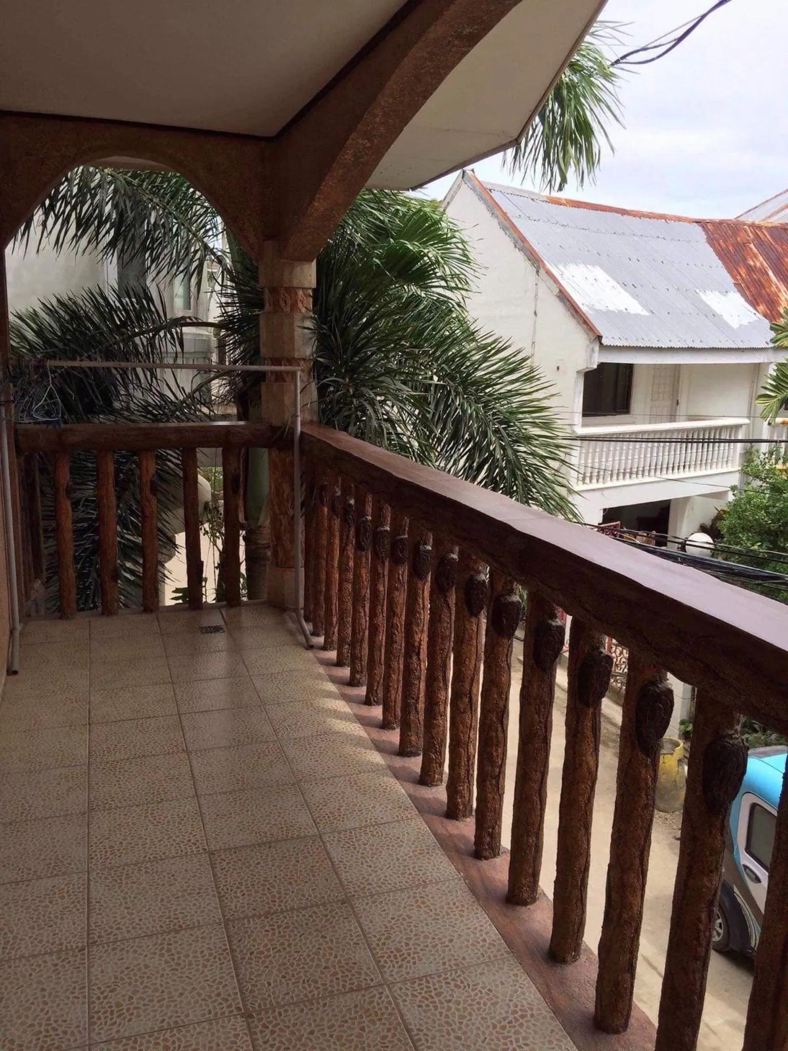 Balcony/Terrace in Double Diamond Inn Guest House