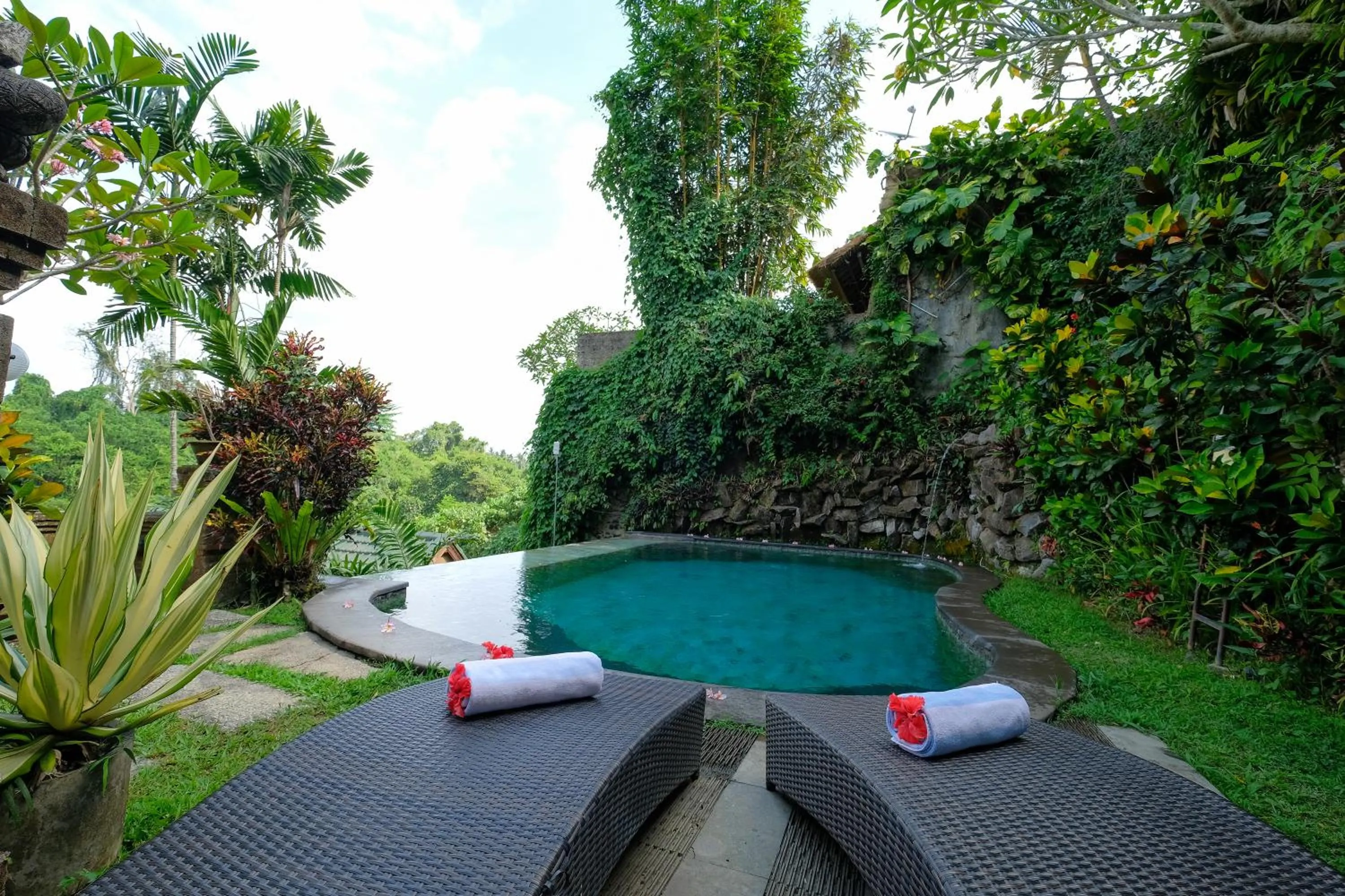 Swimming pool in Sunrise Villa Ubud