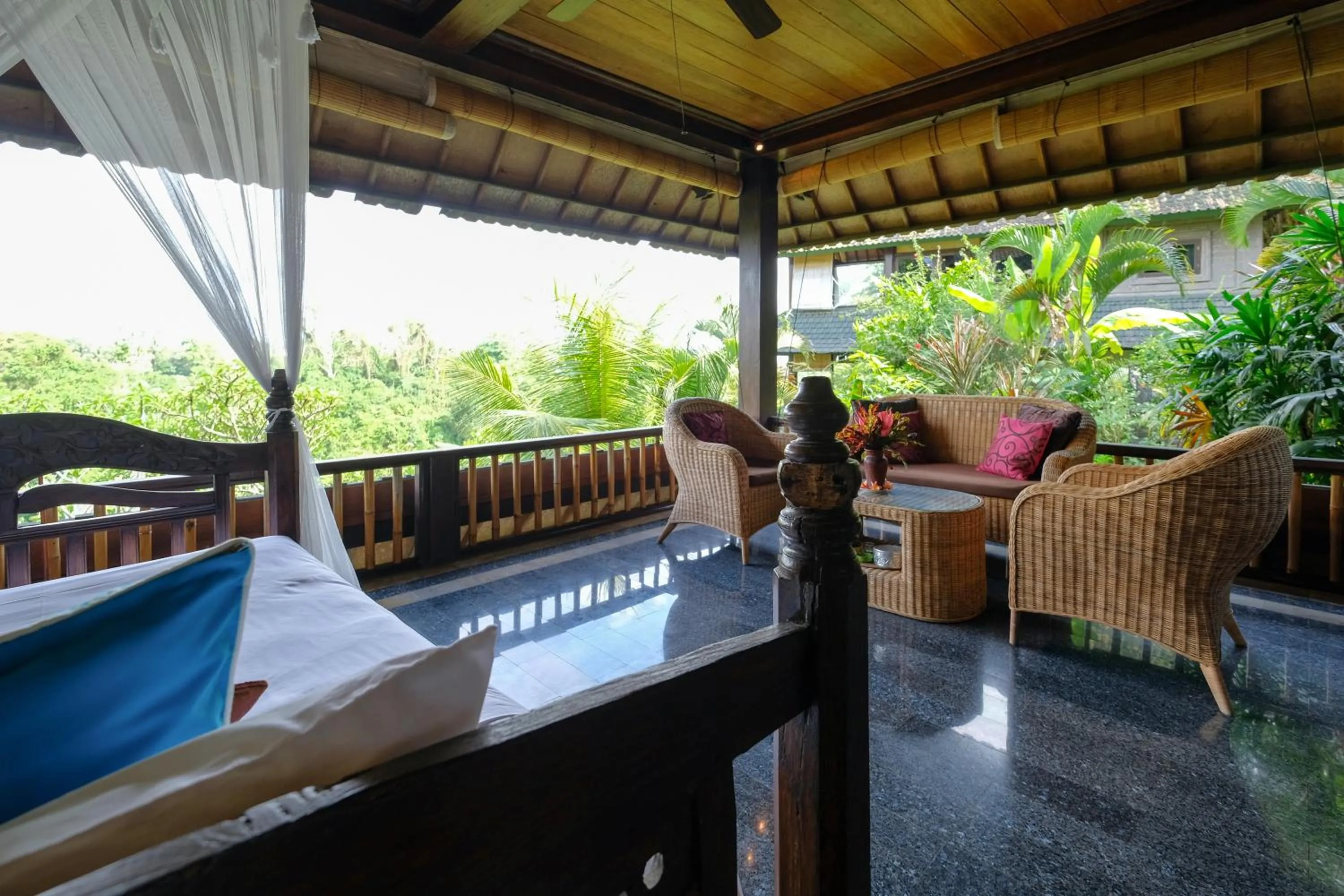 Balcony/Terrace in Sunrise Villa Ubud