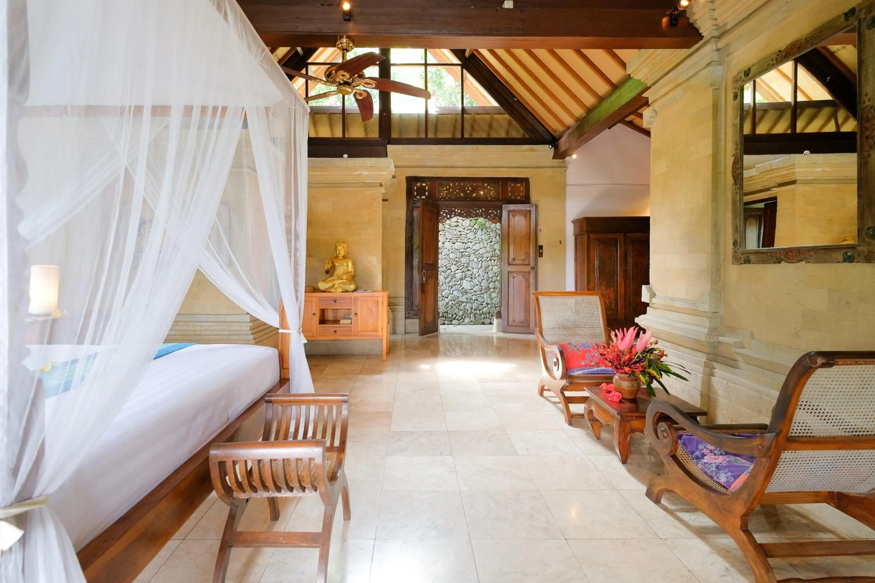 Bedroom in Sunrise Villa Ubud