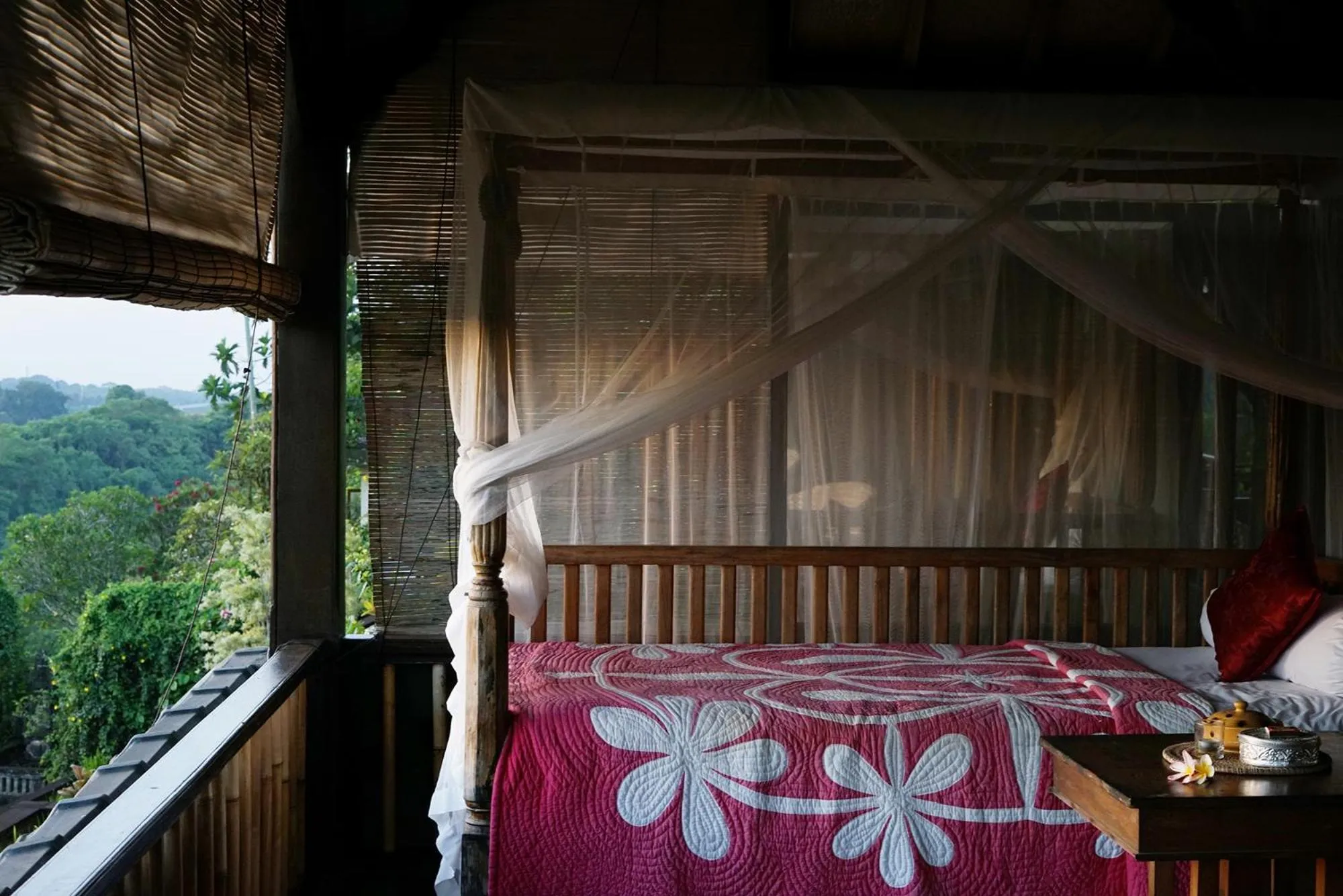 Balcony/Terrace, Bed in Sunrise Villa Ubud