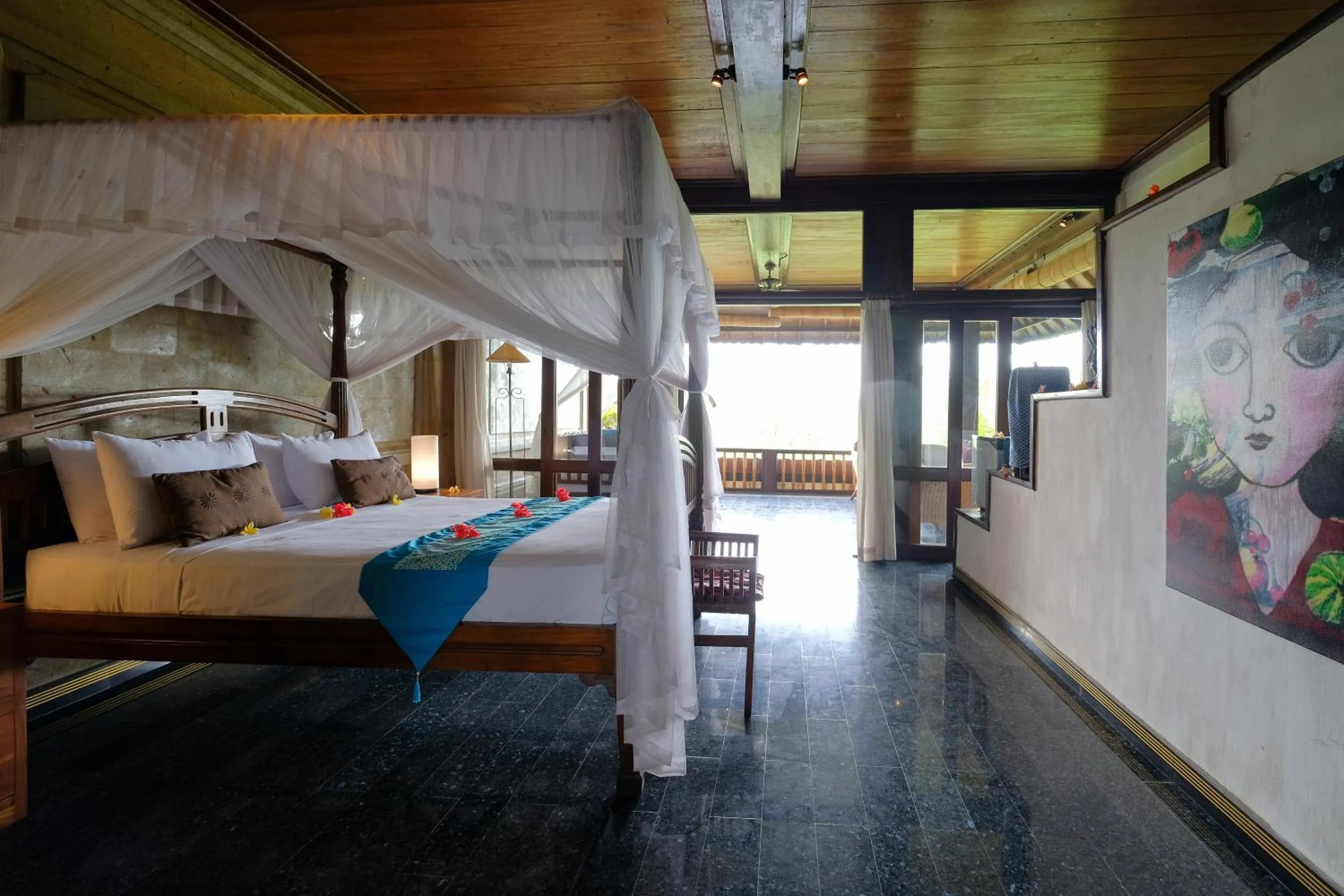 Bedroom, Bed in Sunrise Villa Ubud