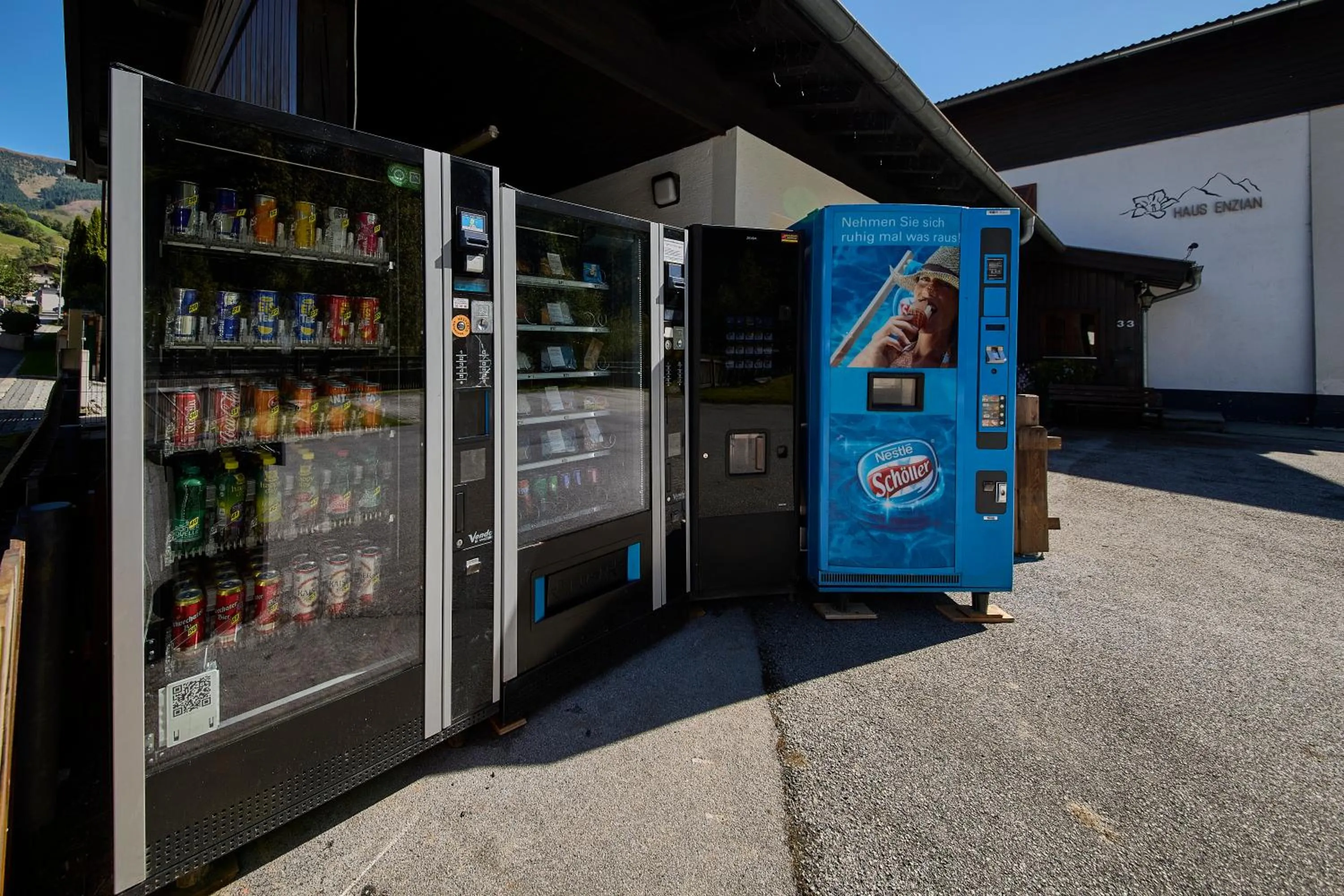 vending machine in Apartments Enzian