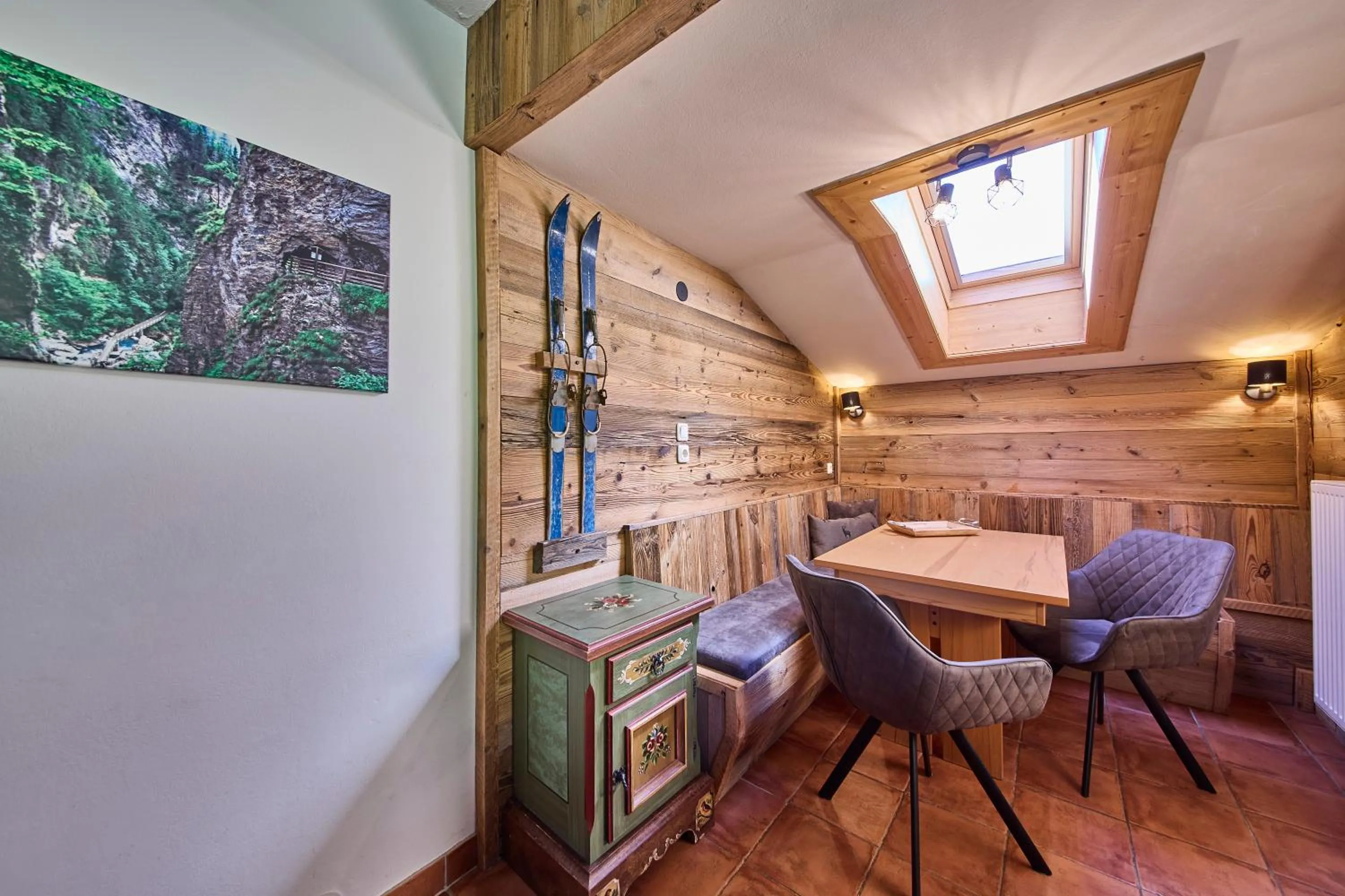 Seating area in Apartments Enzian
