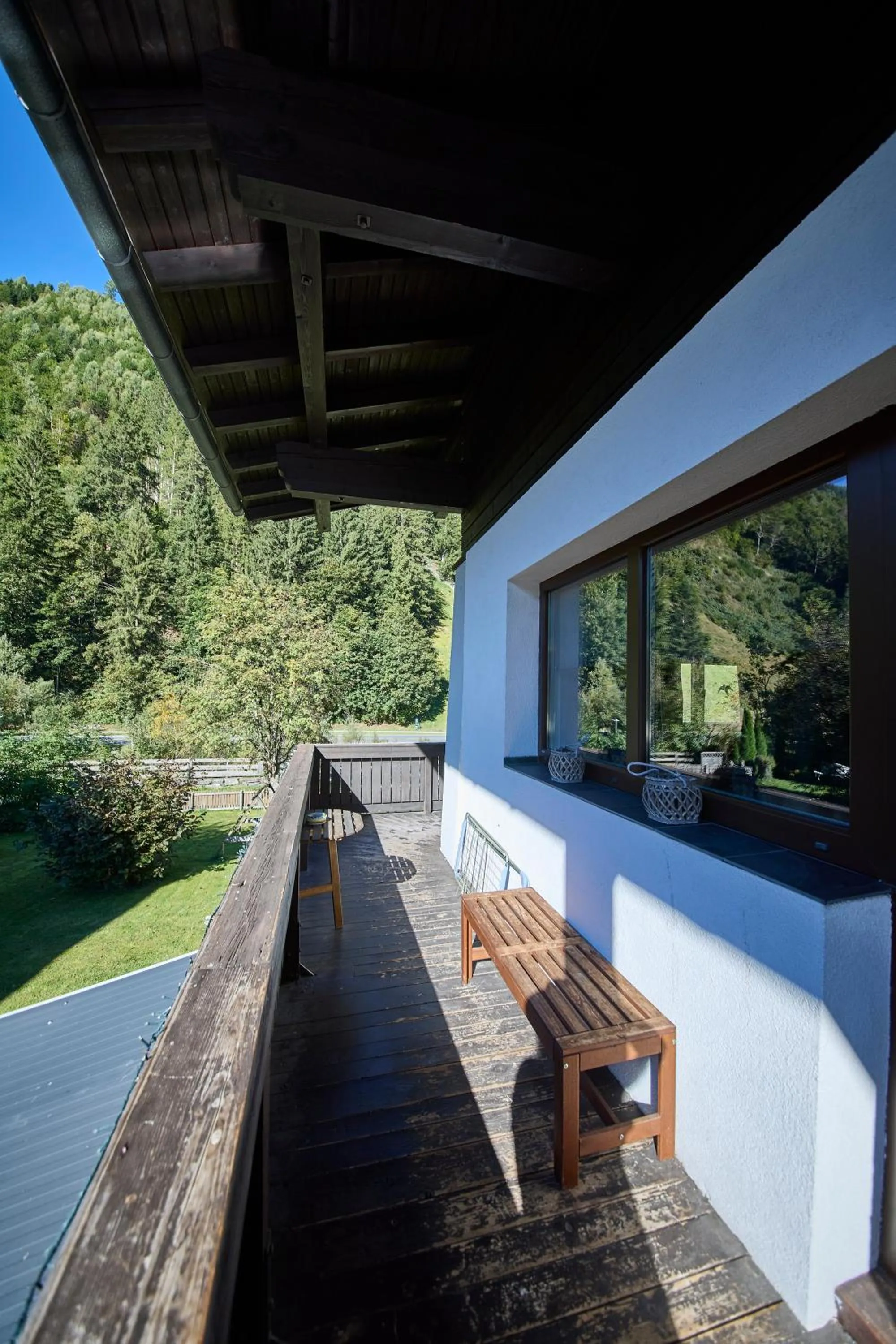Balcony/Terrace in Apartments Enzian