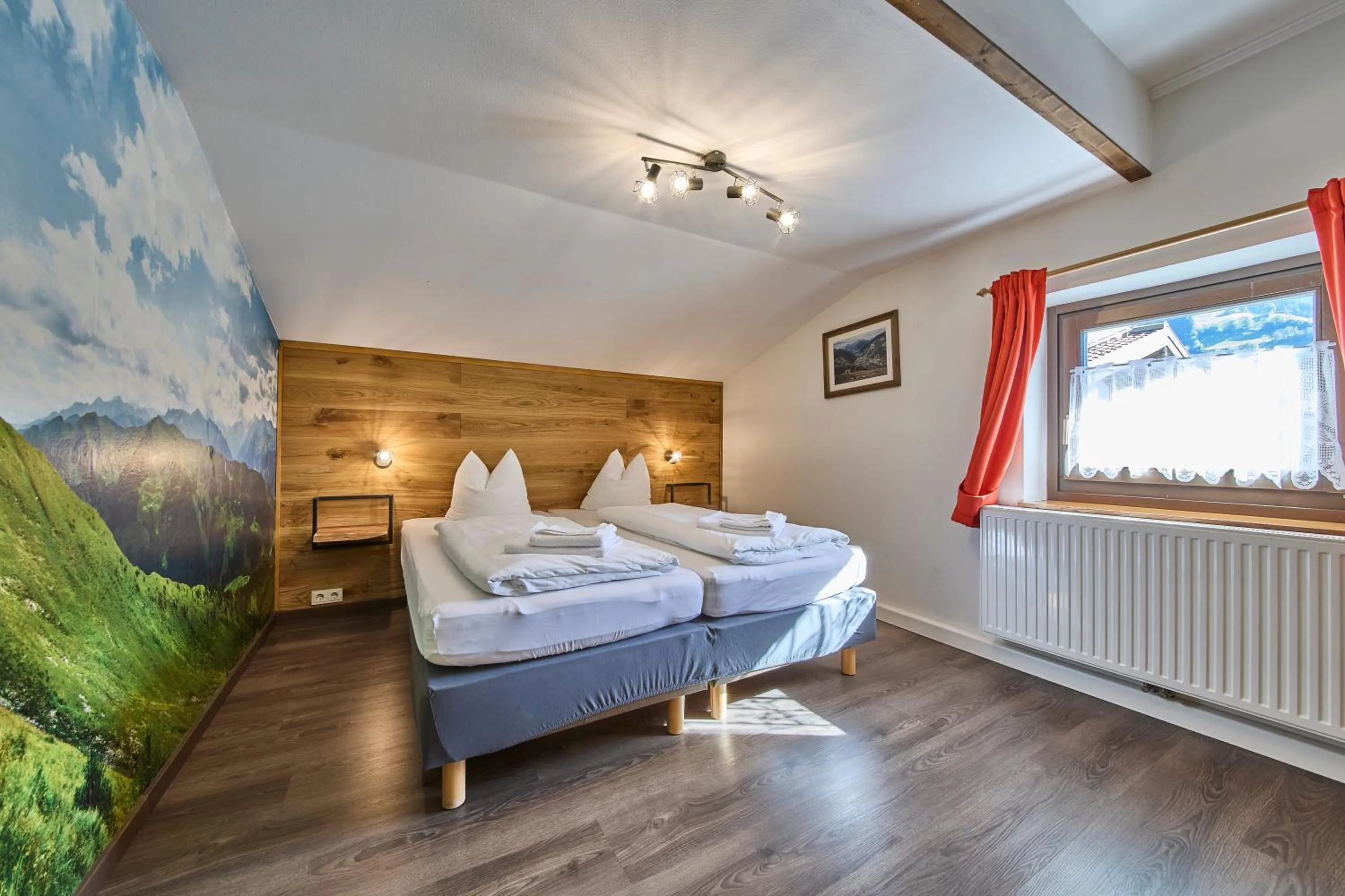 Bed in Apartments Enzian