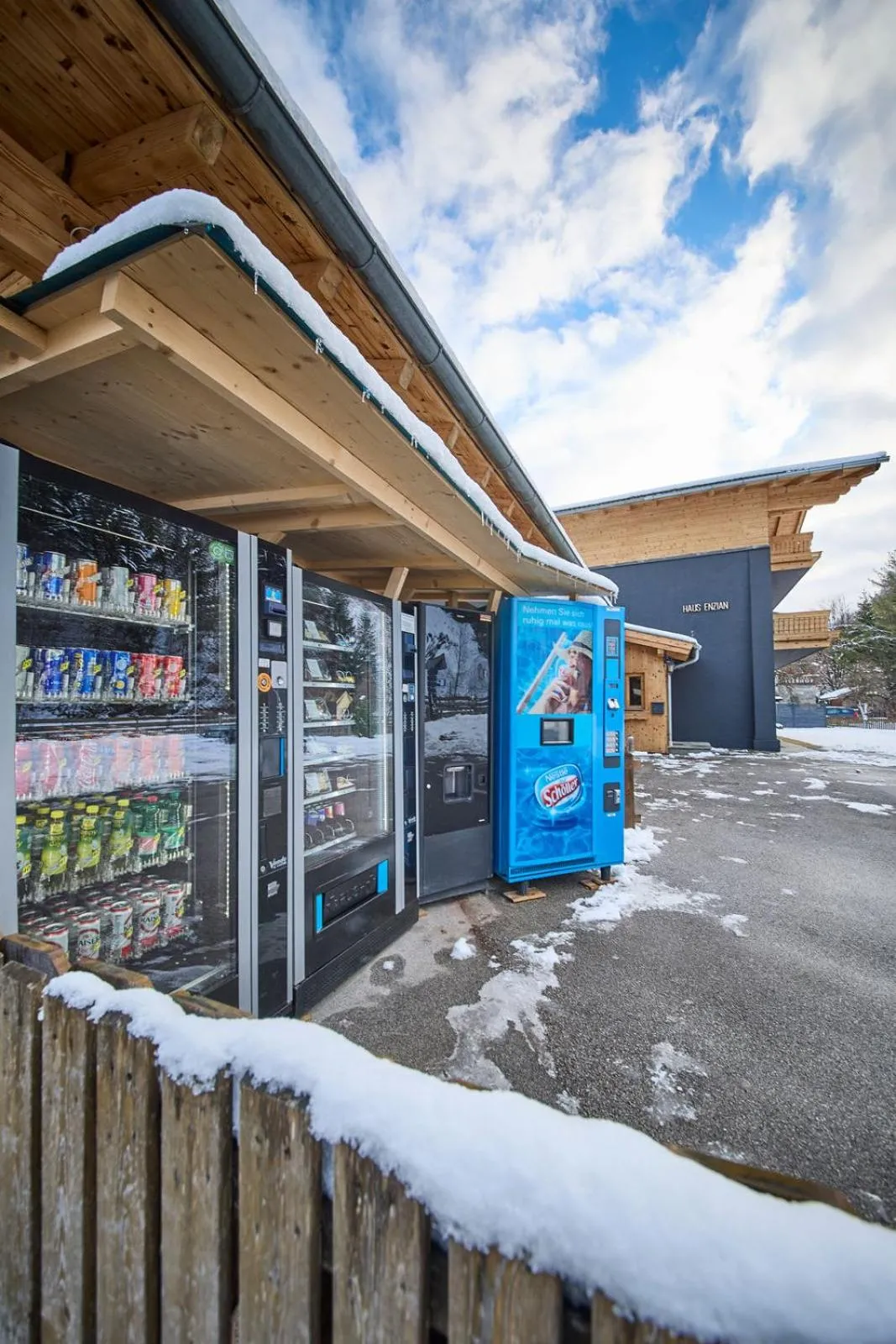 vending machine in Apartments Enzian