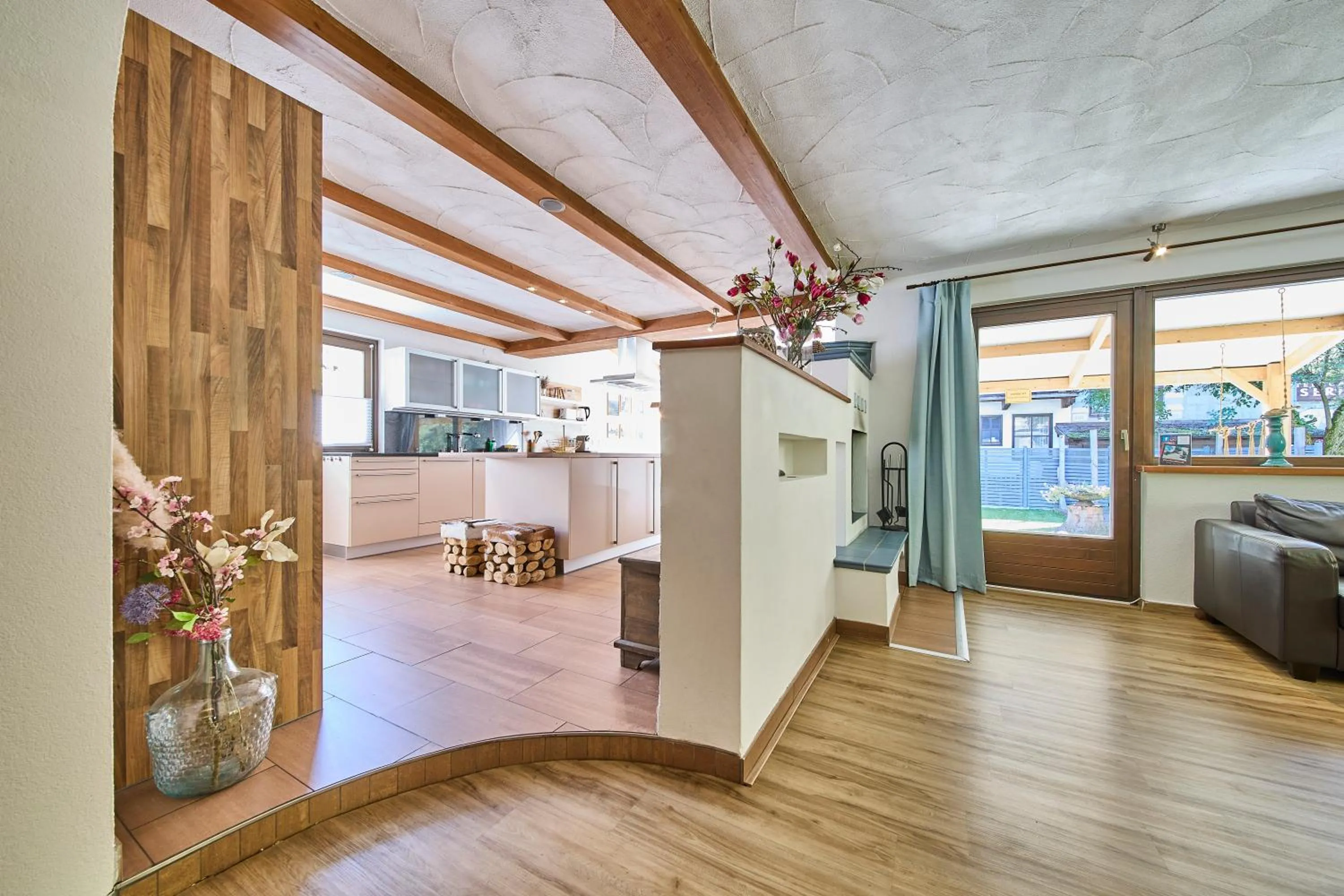 Kitchen or kitchenette in Apartments Enzian