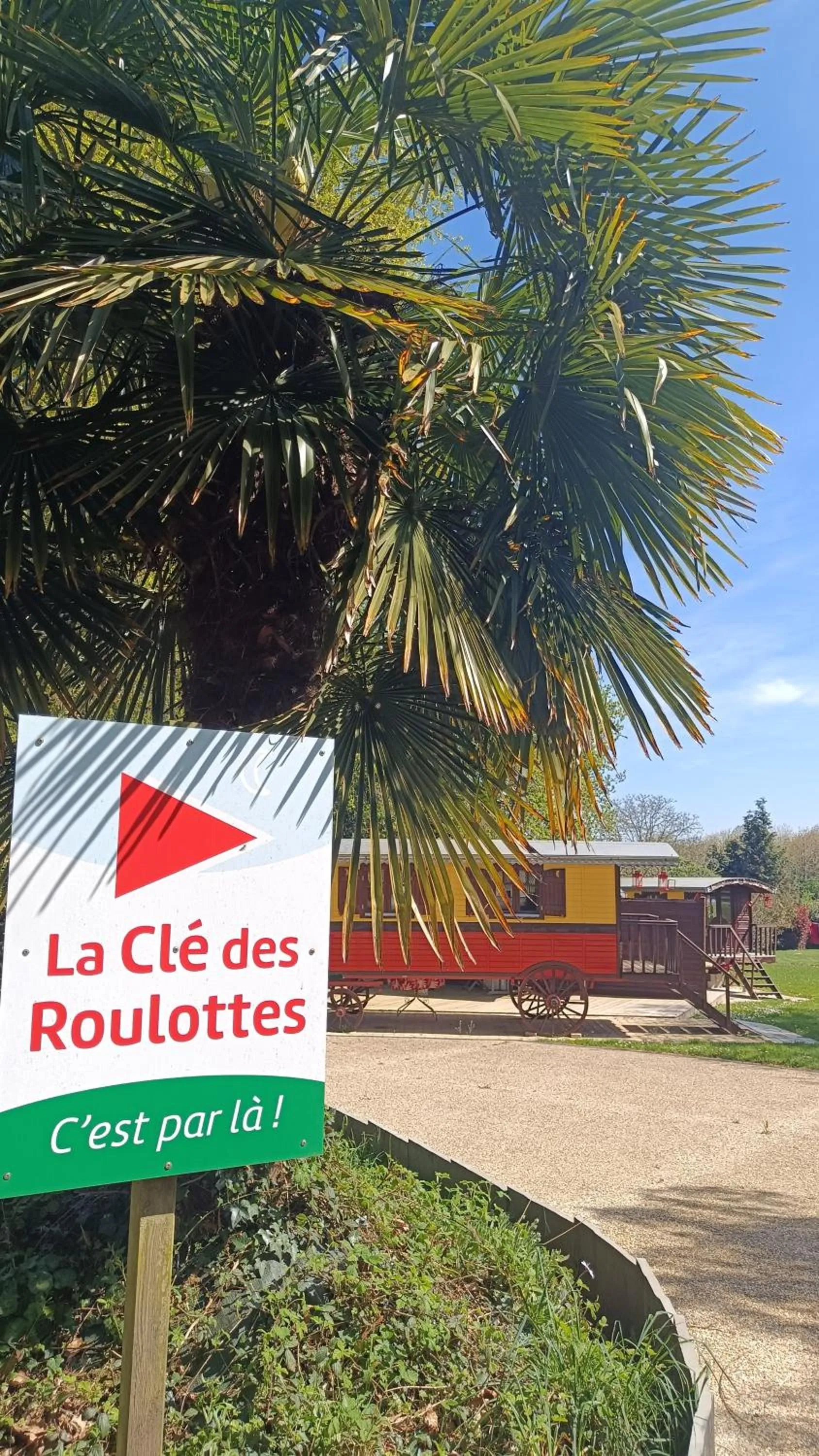 Parking in La Clé des Roulottes