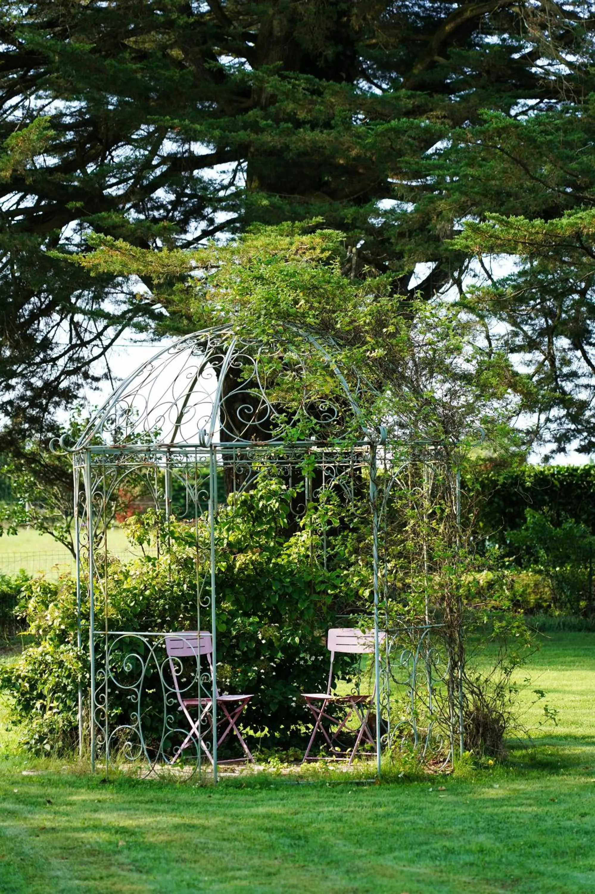 Garden in La Clé des Roulottes