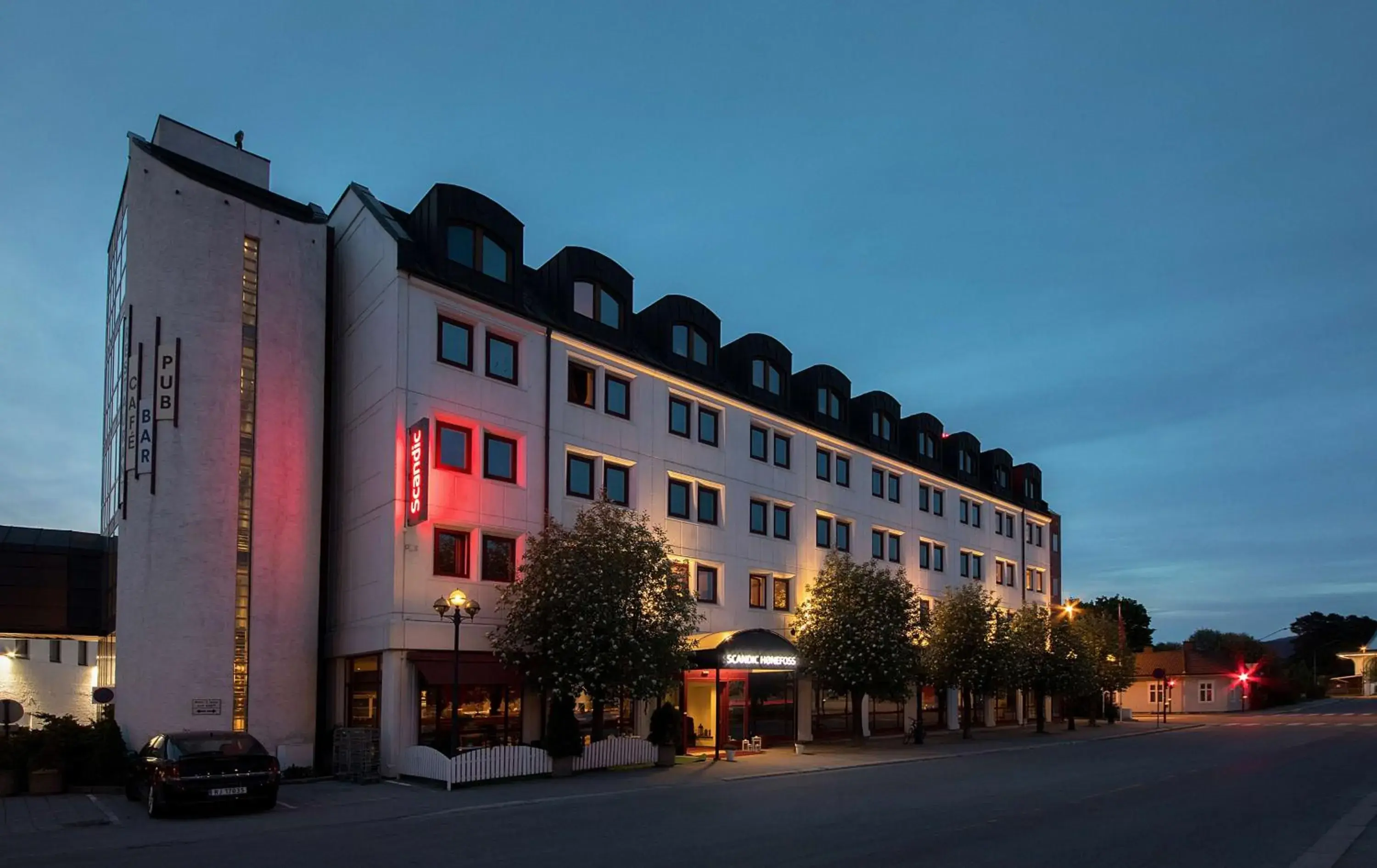 Property building in Scandic Hønefoss Property building in Scandic Hønefoss