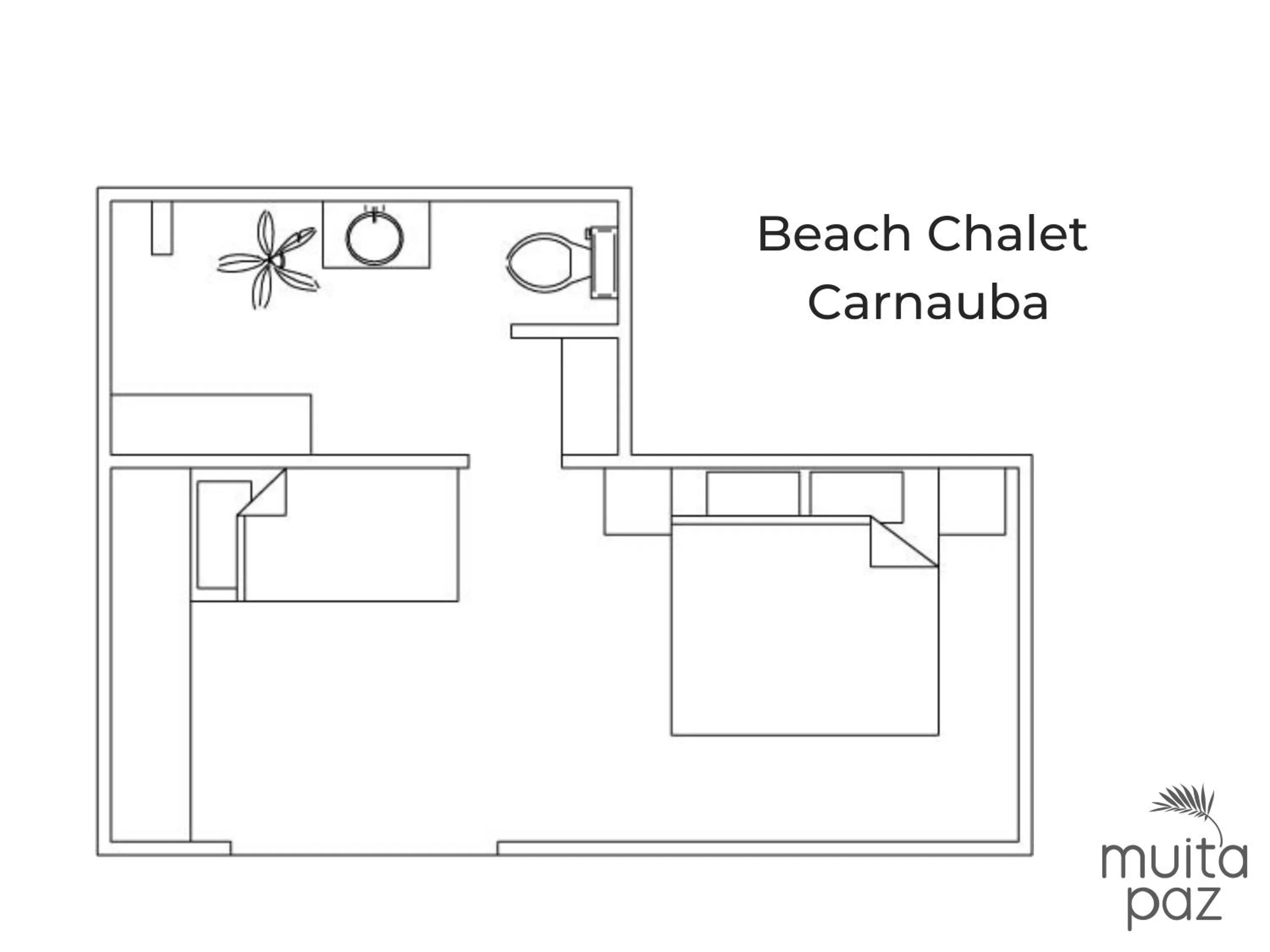 Floor plan in Muita Paz