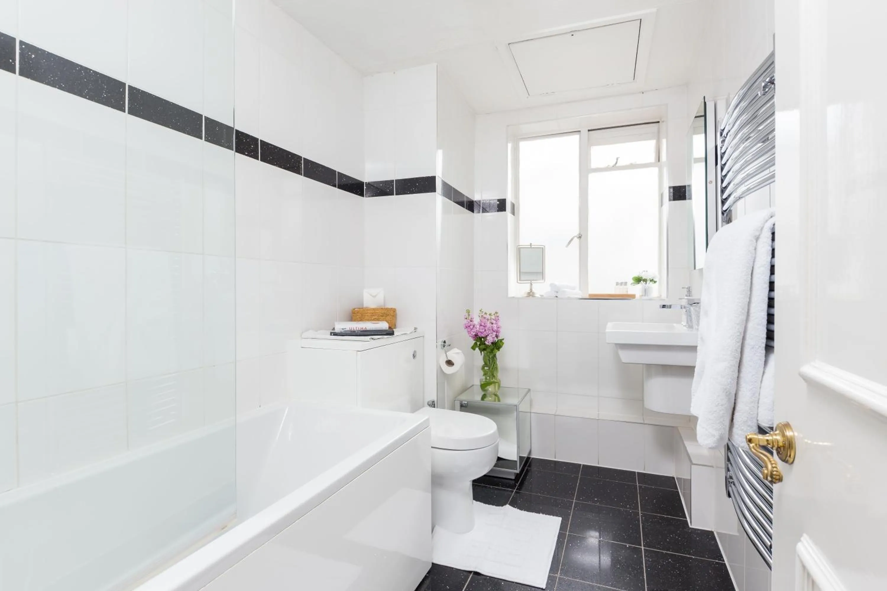 Toilet in Park Lane Apartments/Shaw House