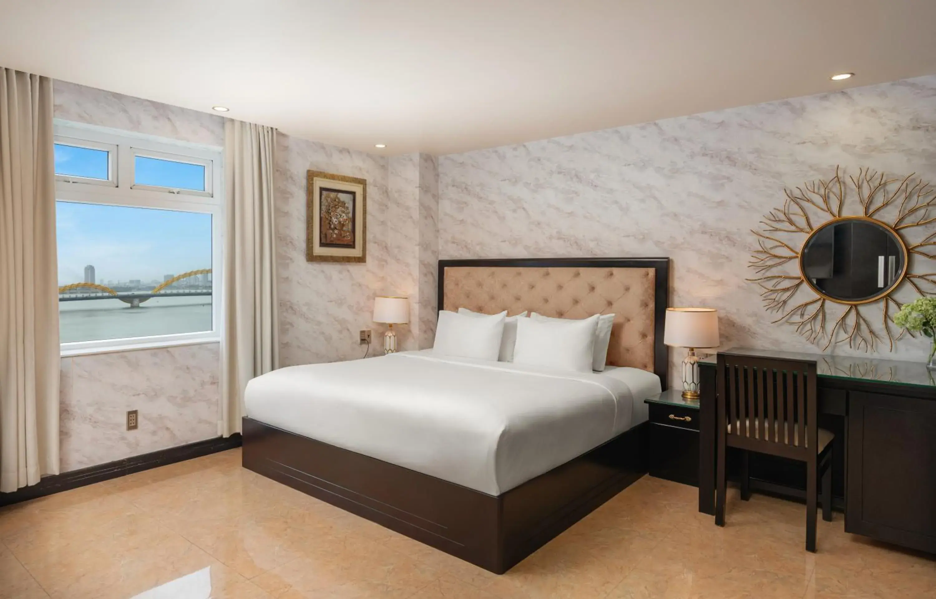 Bedroom, Bed in Kay Hotel Han Riverfront Bedroom, Bed in Kay Hotel Han Riverfront