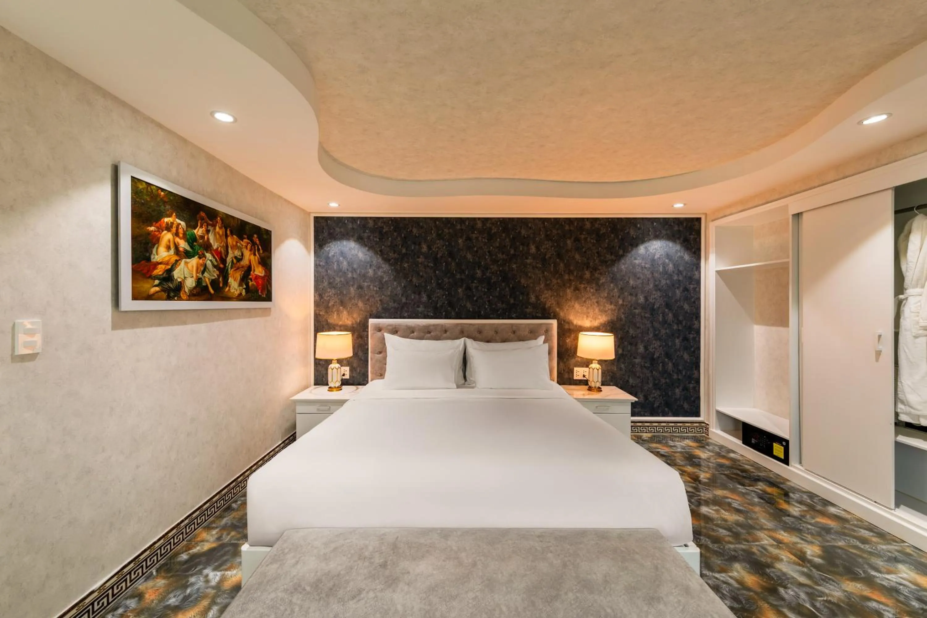 Bedroom, Bed in Kay Hotel Han Riverfront