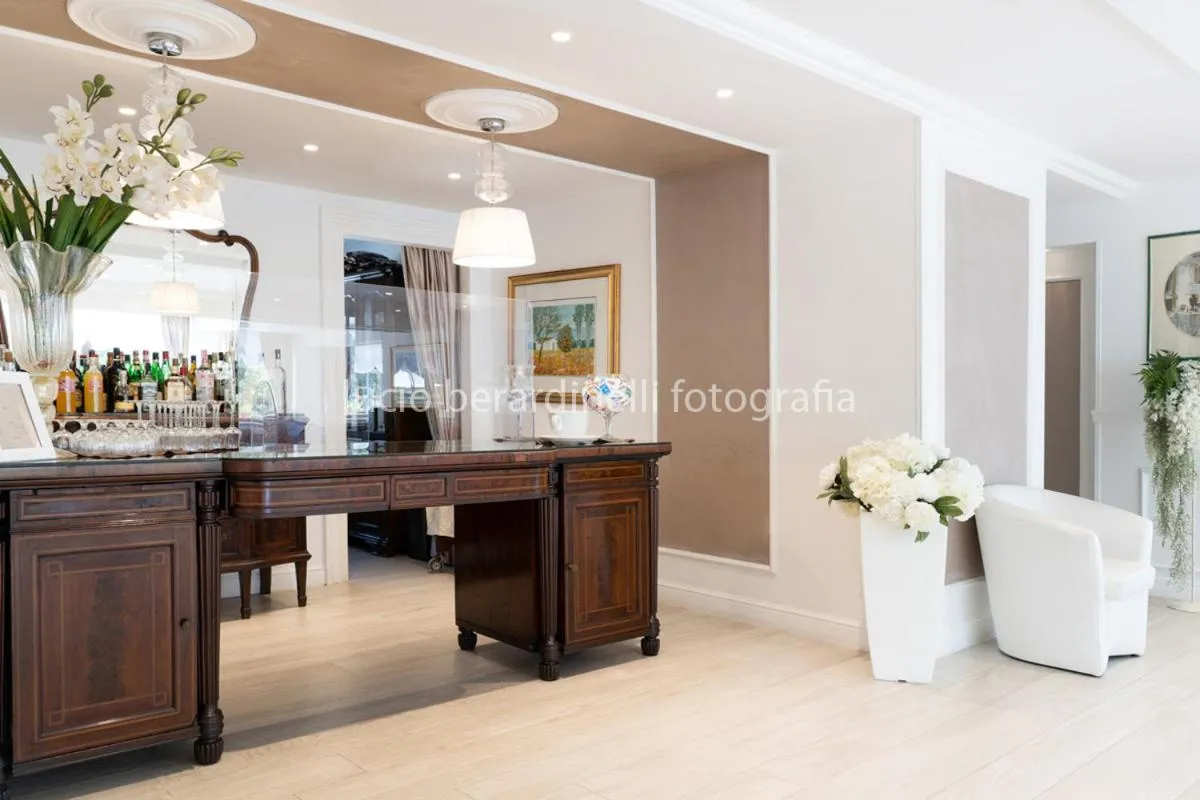 Lobby or reception in Hotel Edelweiss
